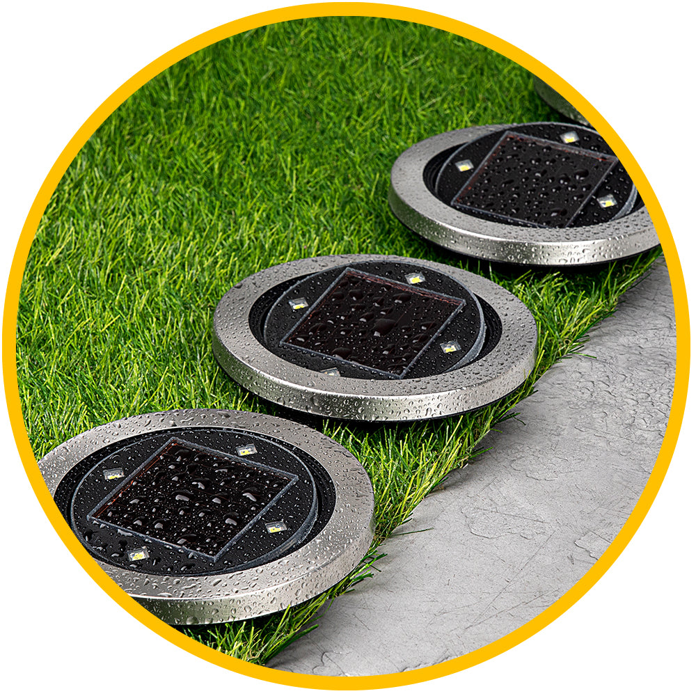 Solar Disk Lights