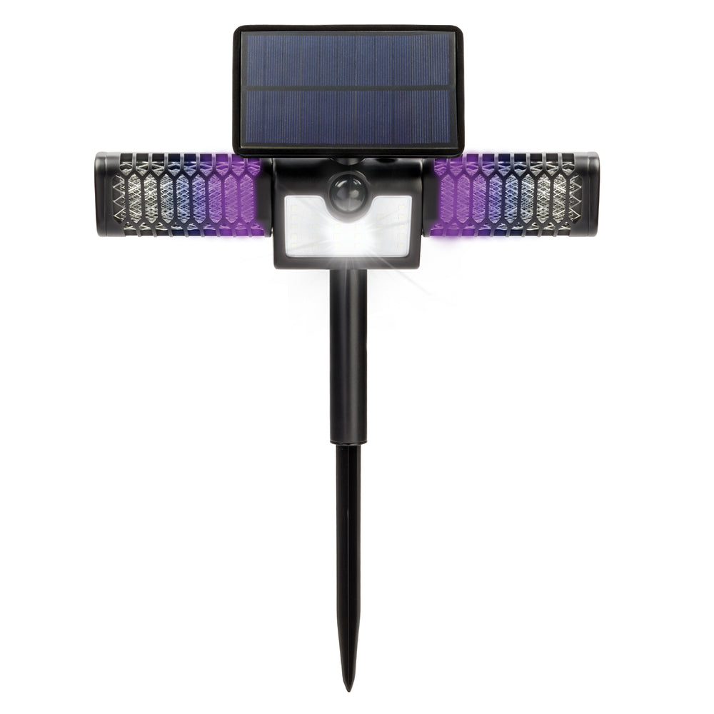 Bell + Howell 1200-Volt Solar Monster Zapper 2 in 1 Solar Trapper and Floodlight