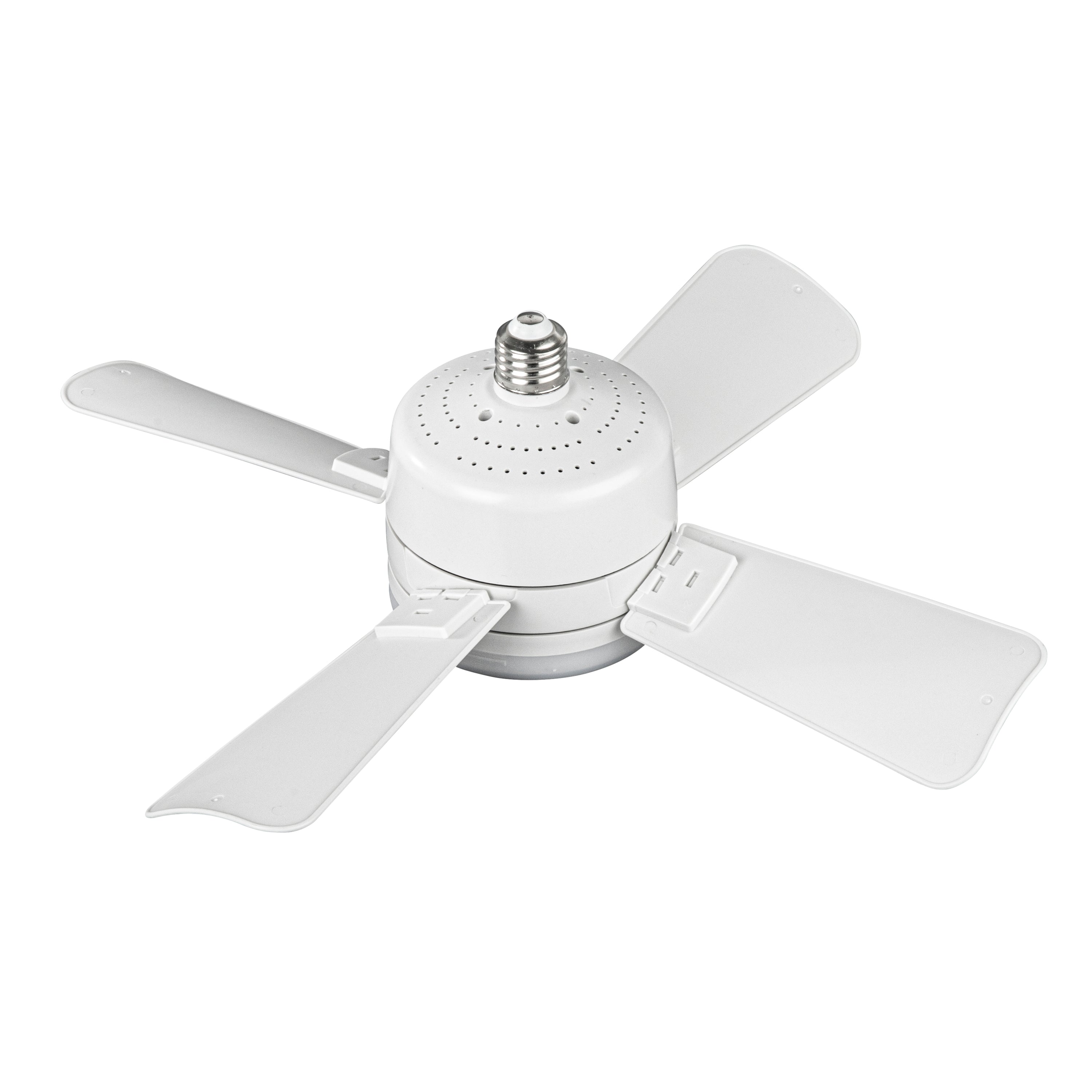 Bell + Howell Screw-In Socket Fan - Remote Controlled Socket Ceiling Fan & Light as seen on TV and TikTok #socketfan