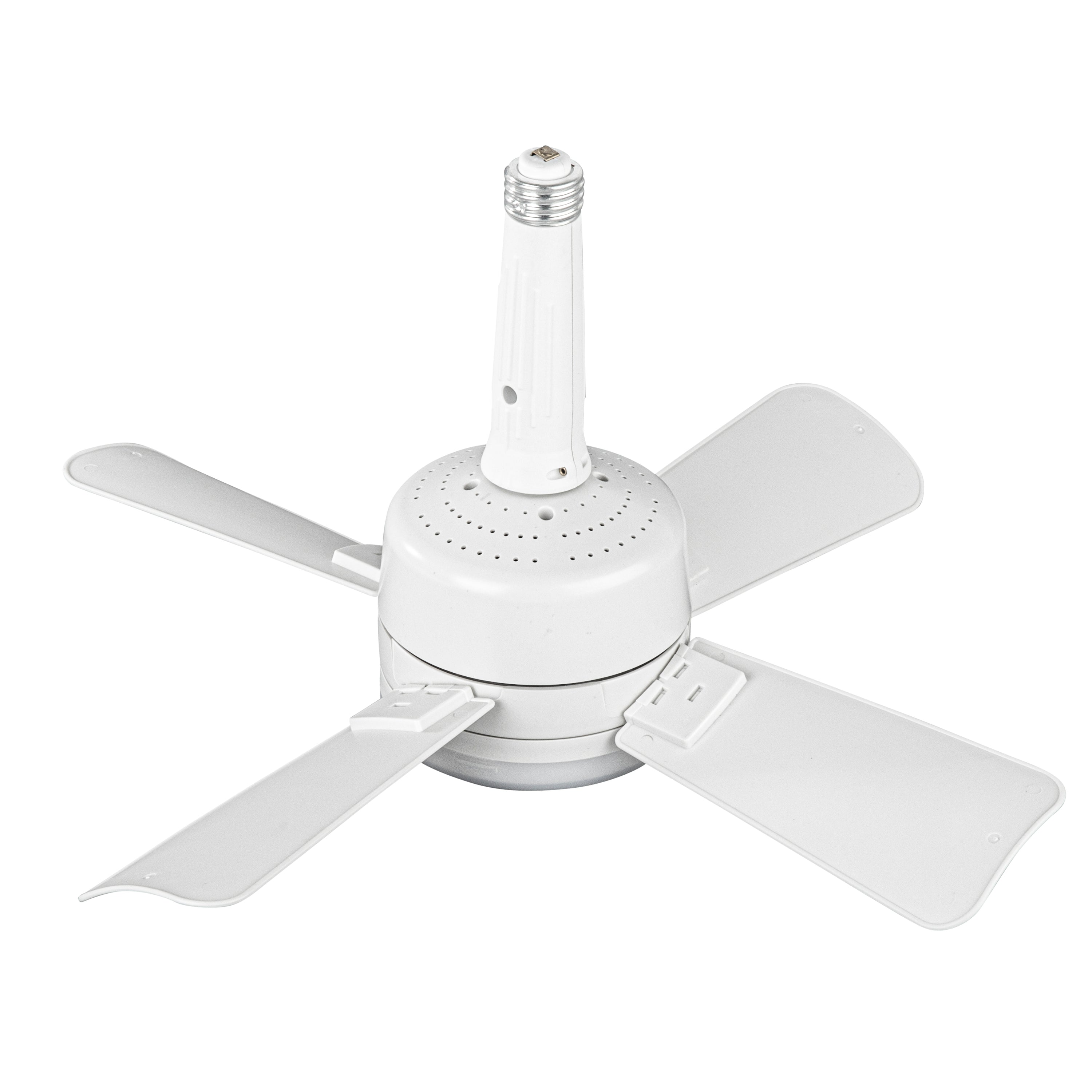 Bell + Howell Screw-In Socket Fan - Remote Controlled Socket Ceiling Fan & Light as seen on TV and TikTok #socketfan