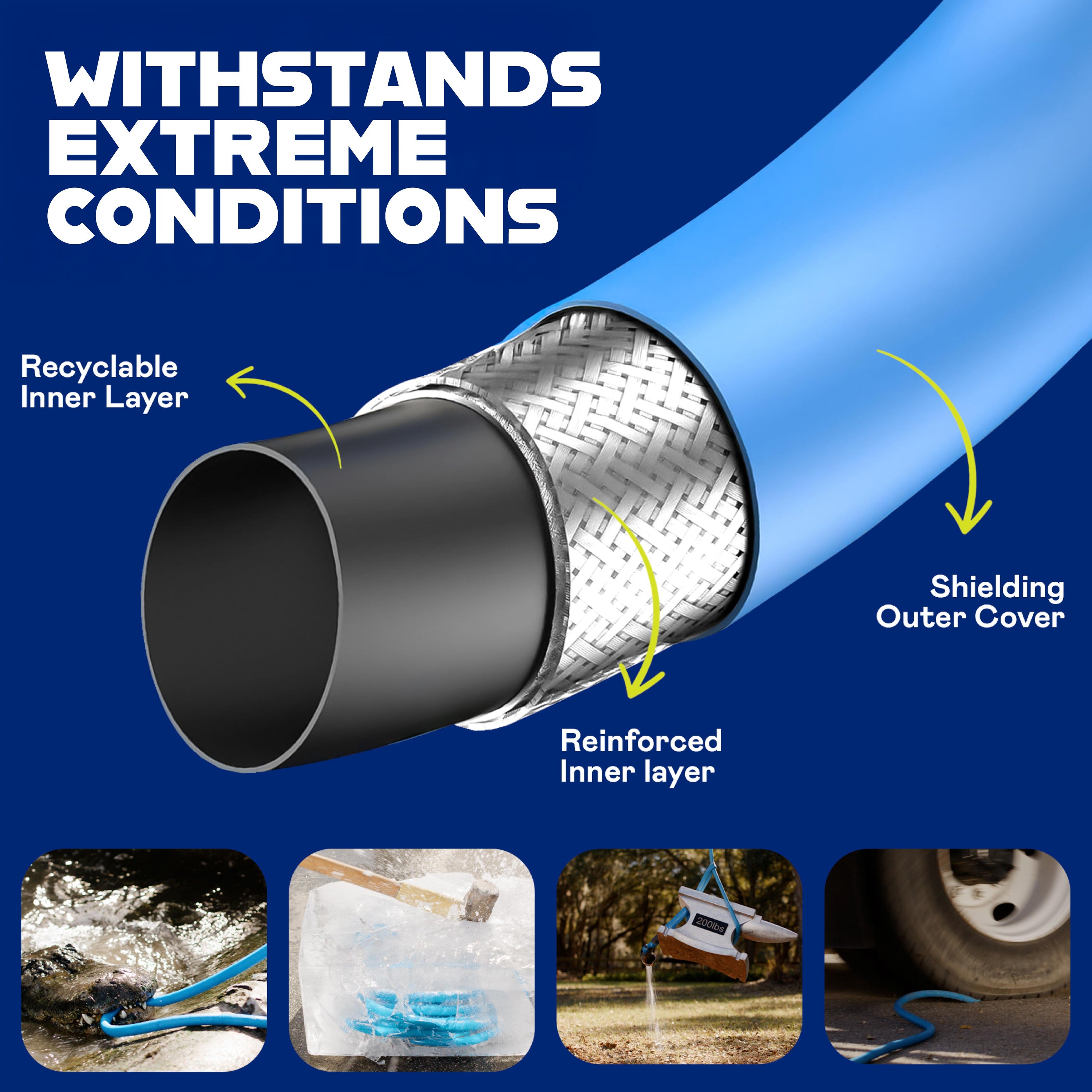 Invictus Heavy Duty Garden Hose