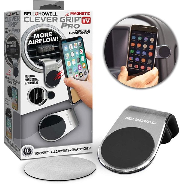 Bell + Howell Clever Grip Car Vent Phone Holder
