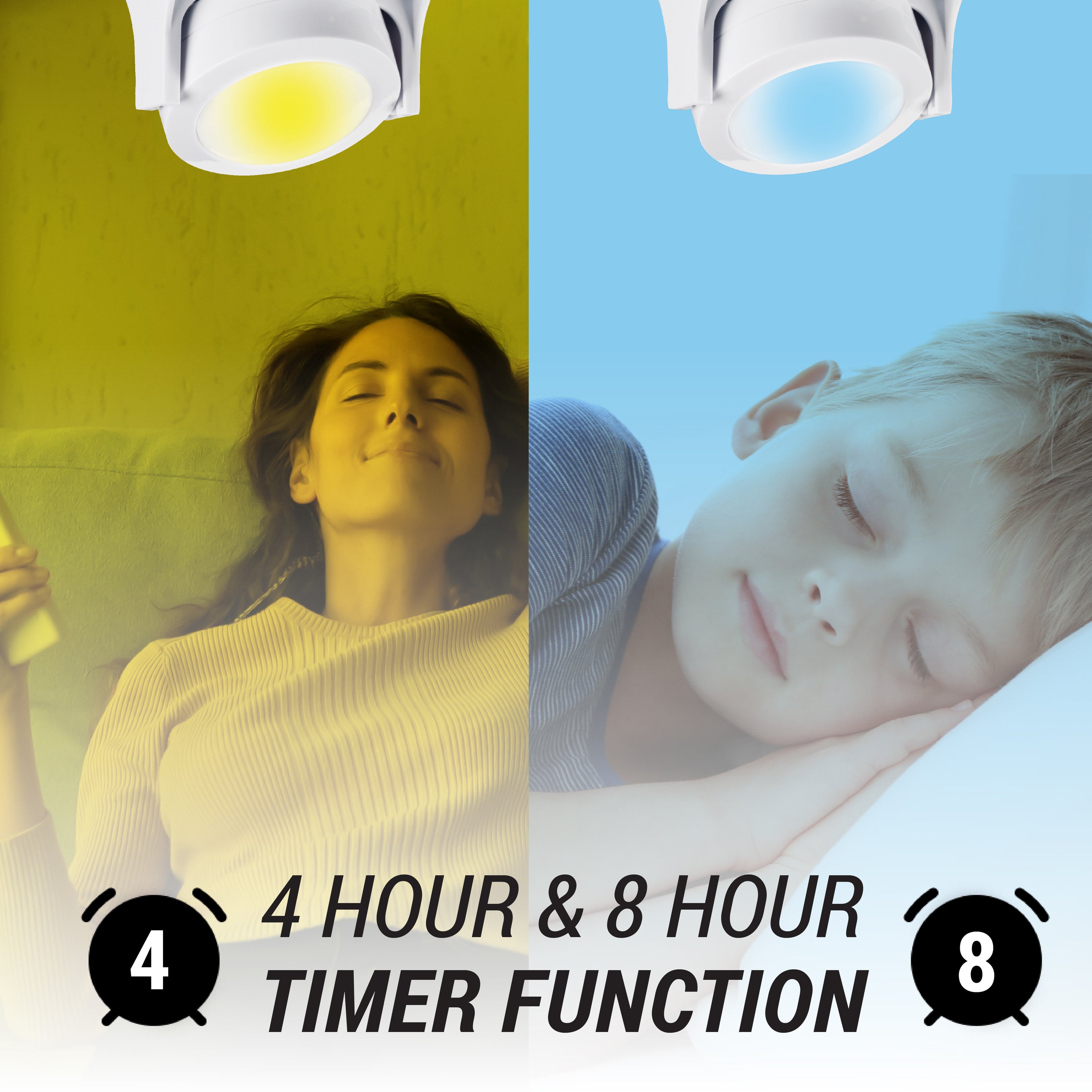 Bell + Howell Color 3-Pack Changing Swivel Lights