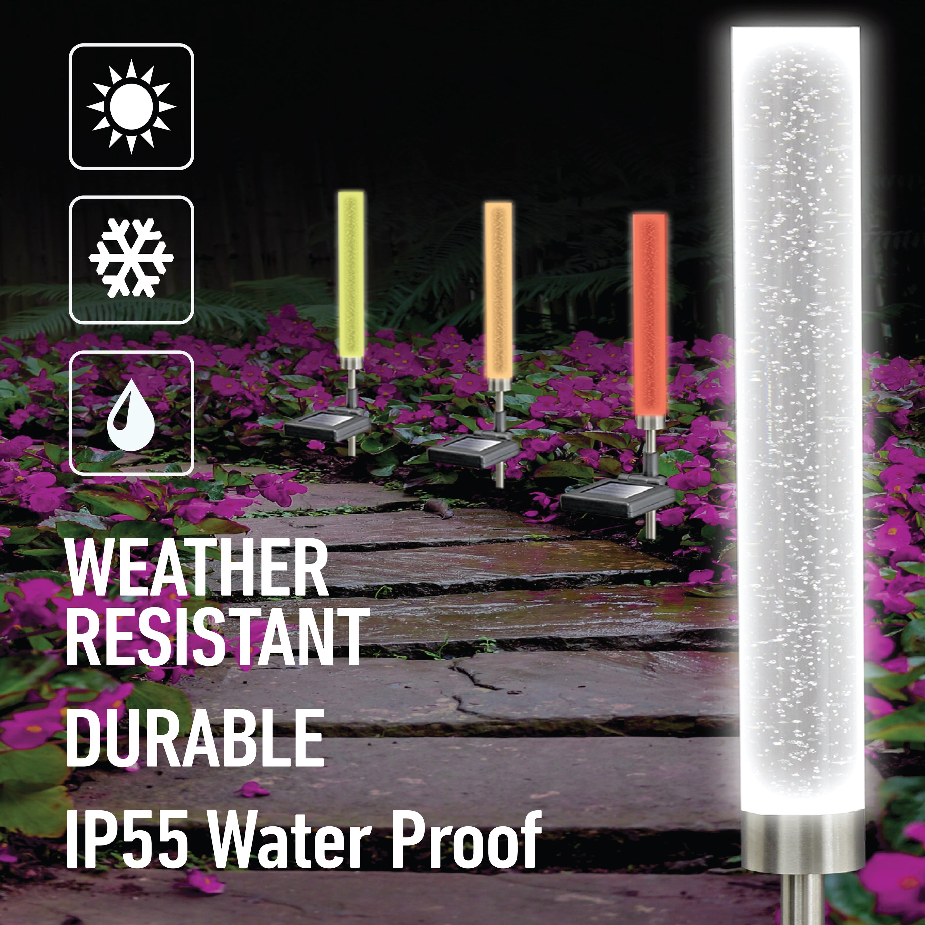 Bell + Howell Solar Powered Glimmer Sticks