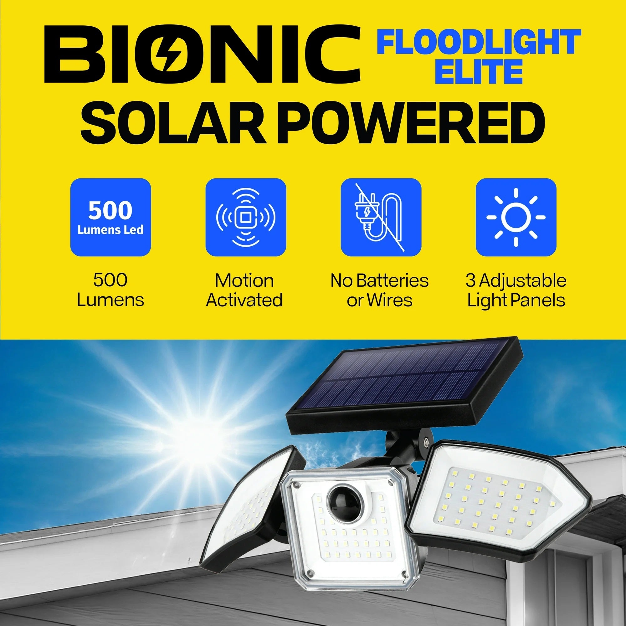 Bell + Howell Bionic Floodlight Elite - 2 Pack