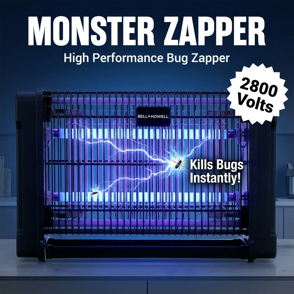 Monster Zapper 2800-Volt High Performance Electric Indoor Hanging Bug Zapper