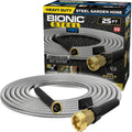 Bionic Steel PRO - 5/8 in. Heavy-Duty Stainless Steel Garden Hose with Brass Fittings - 25', 50', 75', 100' & 125'