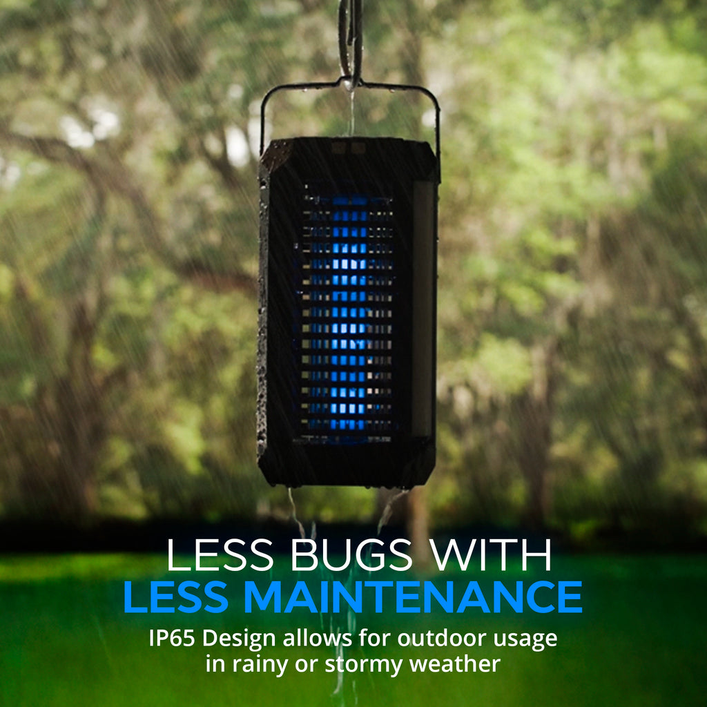 Rogue Solar Lantern and Insect Zapper – Portable, Weatherproof, Rechargeable UV Bug Control with LED Light Modes