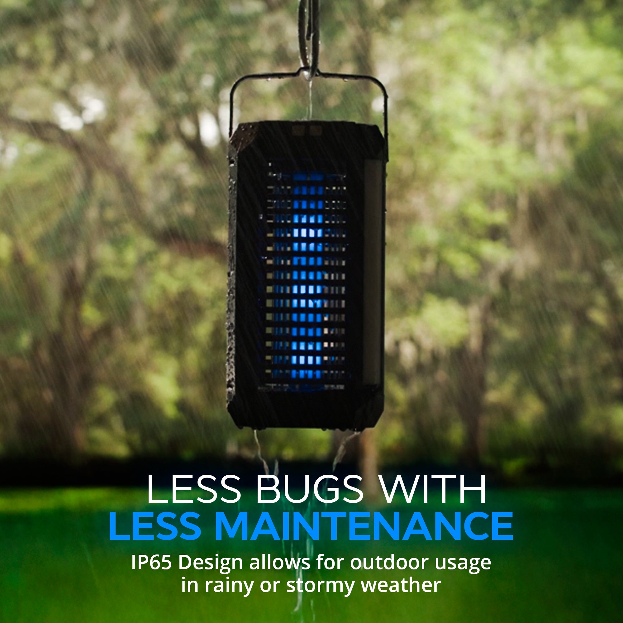 Rogue Solar Lantern and Insect Zapper – Portable, Weatherproof, Rechargeable UV Bug Control with LED Light Modes