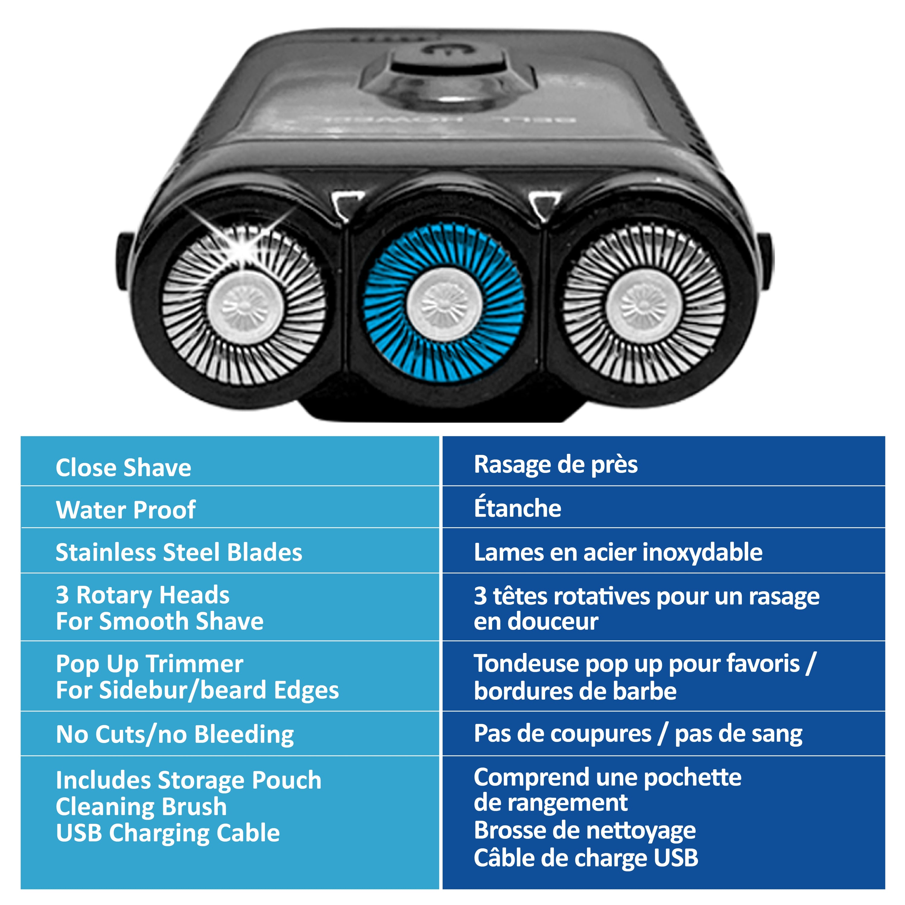 Rechargeable Shaver & Electric Trimmer