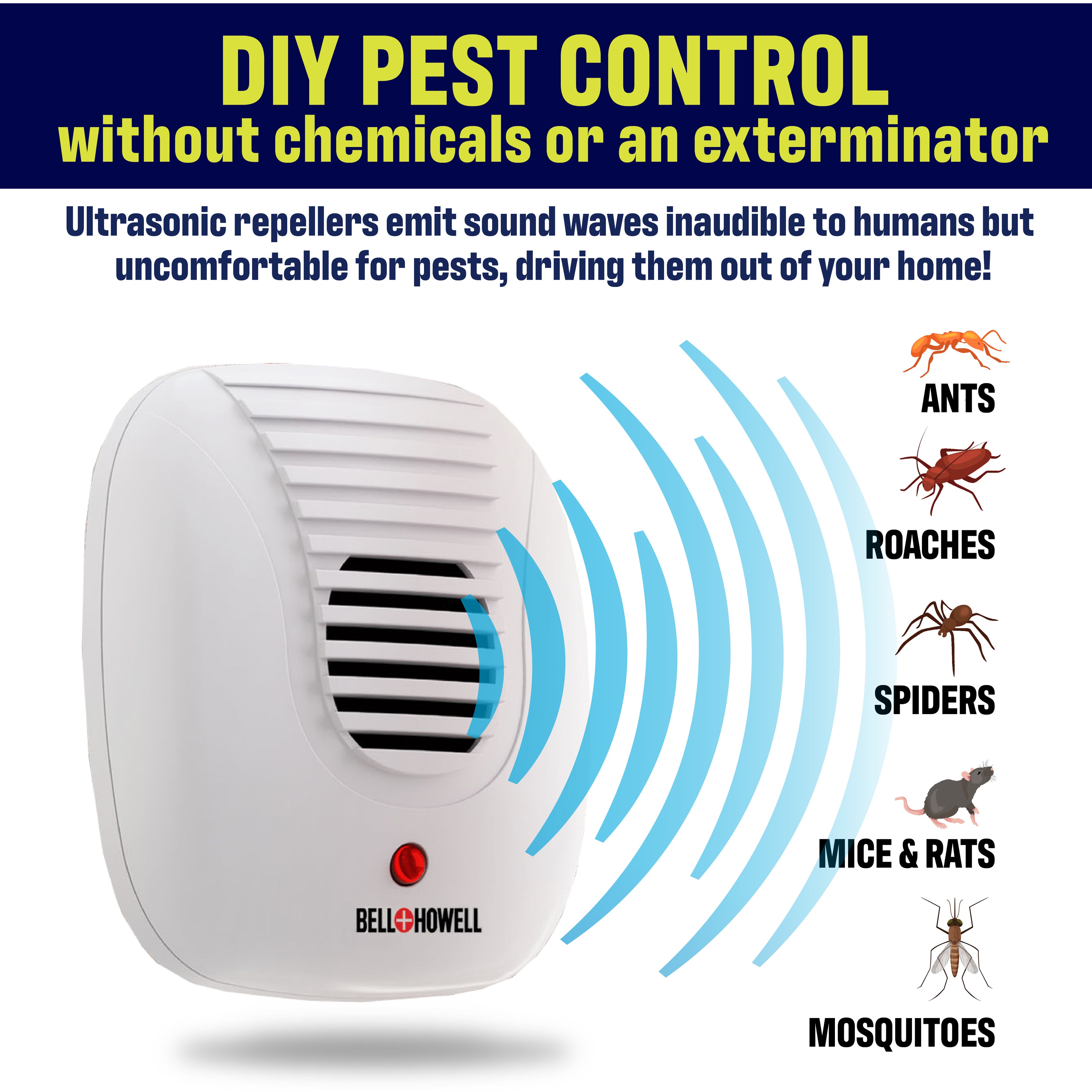 Pest repellers 4 Pack