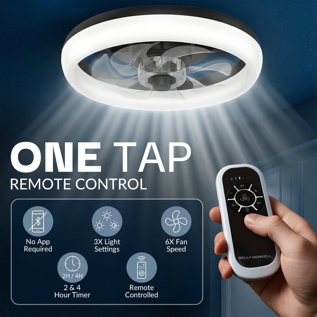 CannonX Low-Profile Ceiling Fan
