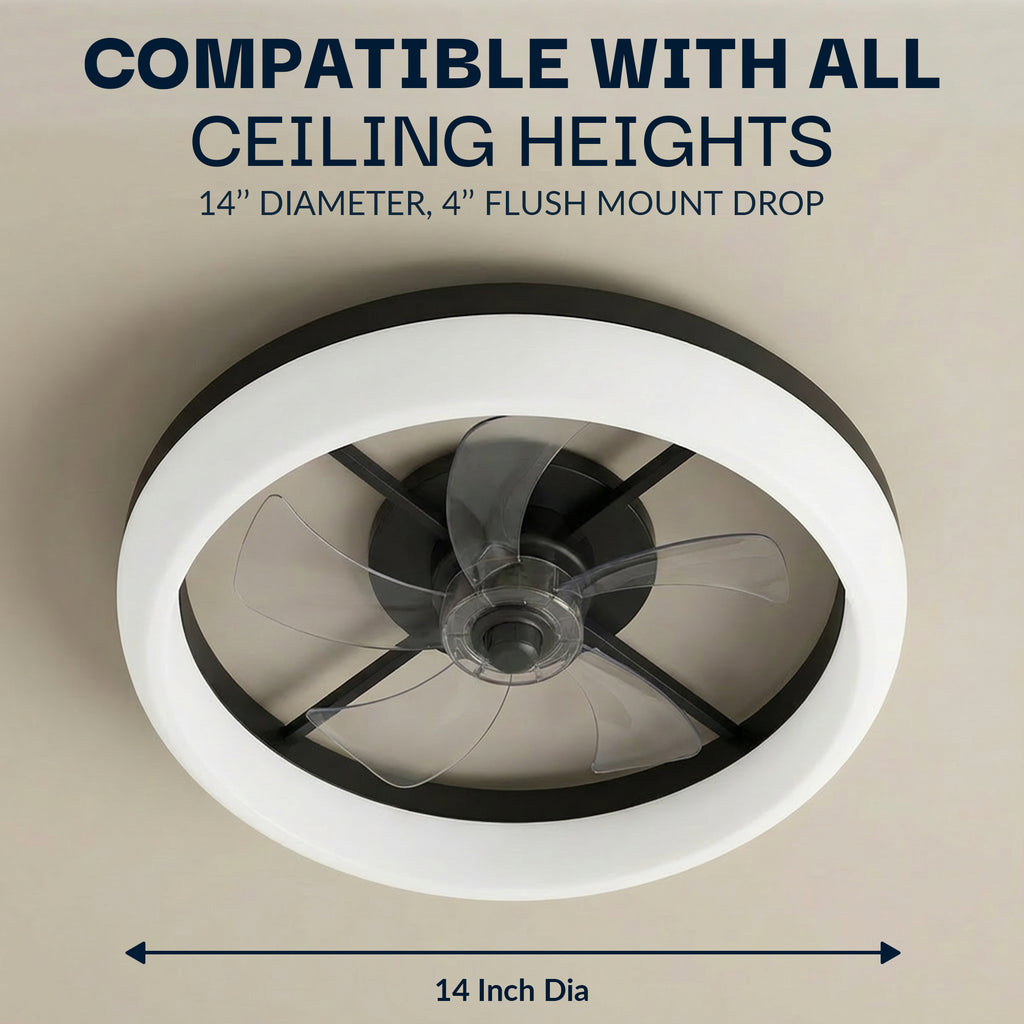 CannonX Low-Profile Ceiling Fan