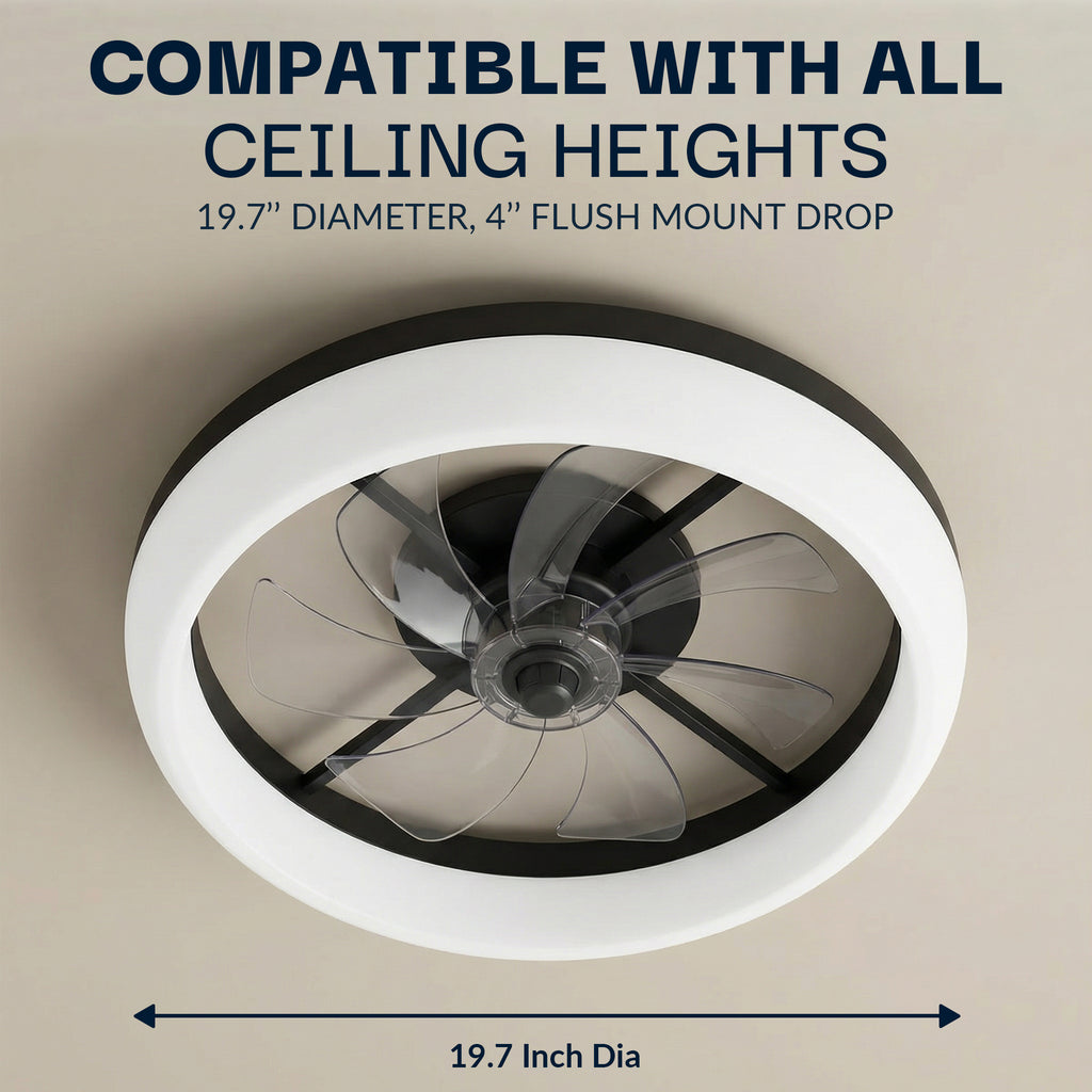 CannonX Low-Profile Ceiling Fan