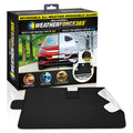 Weatherforce 365 - All-Weather Sunshade Ice Cover Heavy Duty Reversible Windshield Protector 6 by 10 feet Fabric For Any Car Protects from Heat & Snow with Anti-Theft Panels As Seen On TV