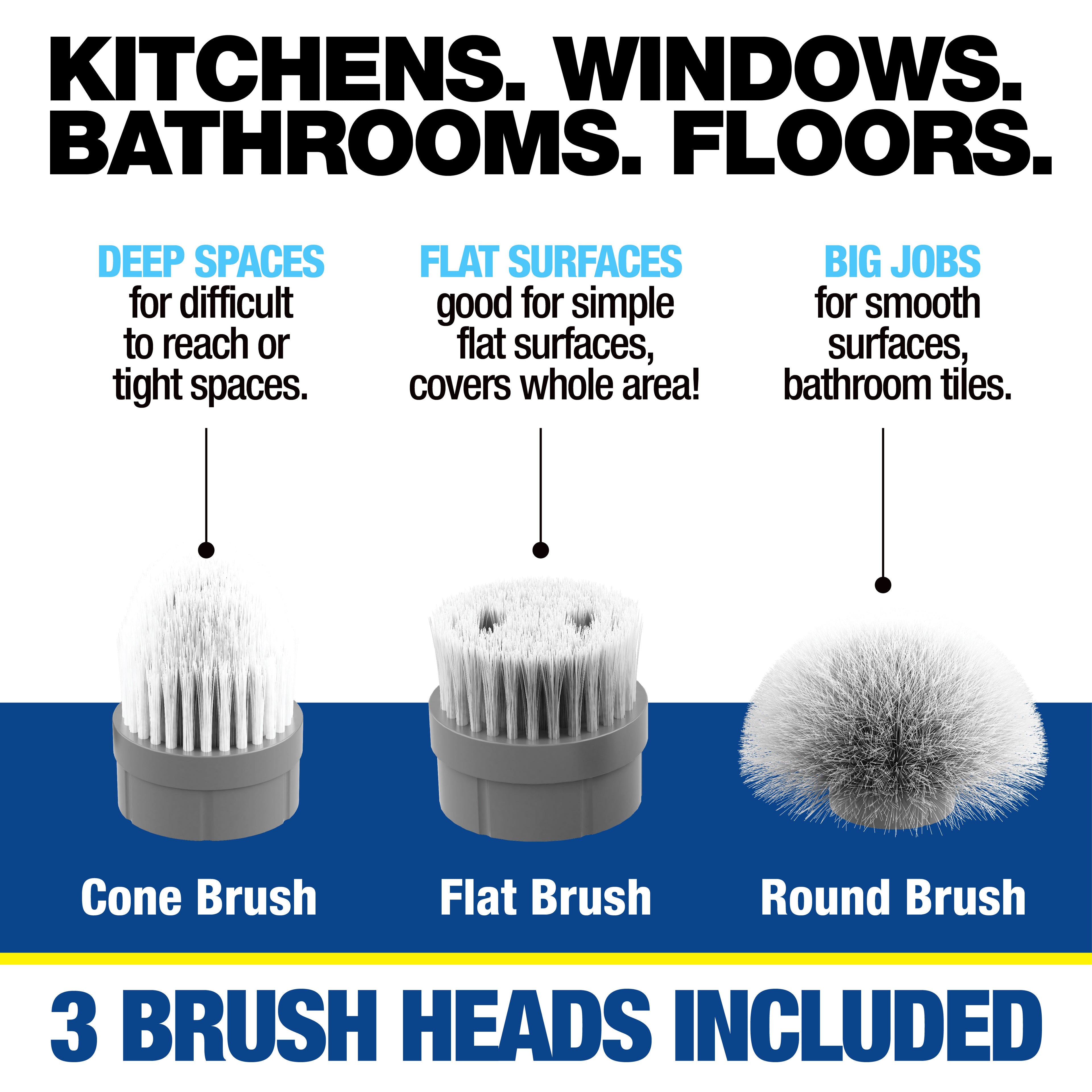 Scrubtastic Rechargeable Power Scrubber