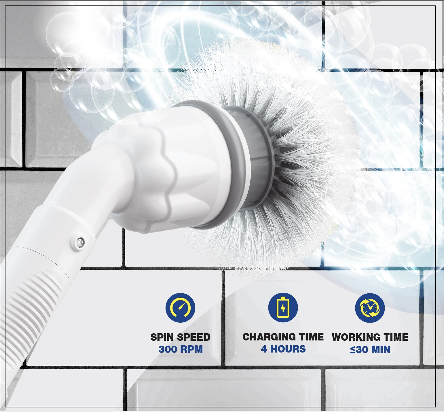 Scrubtastic Rechargeable Power Scrubber