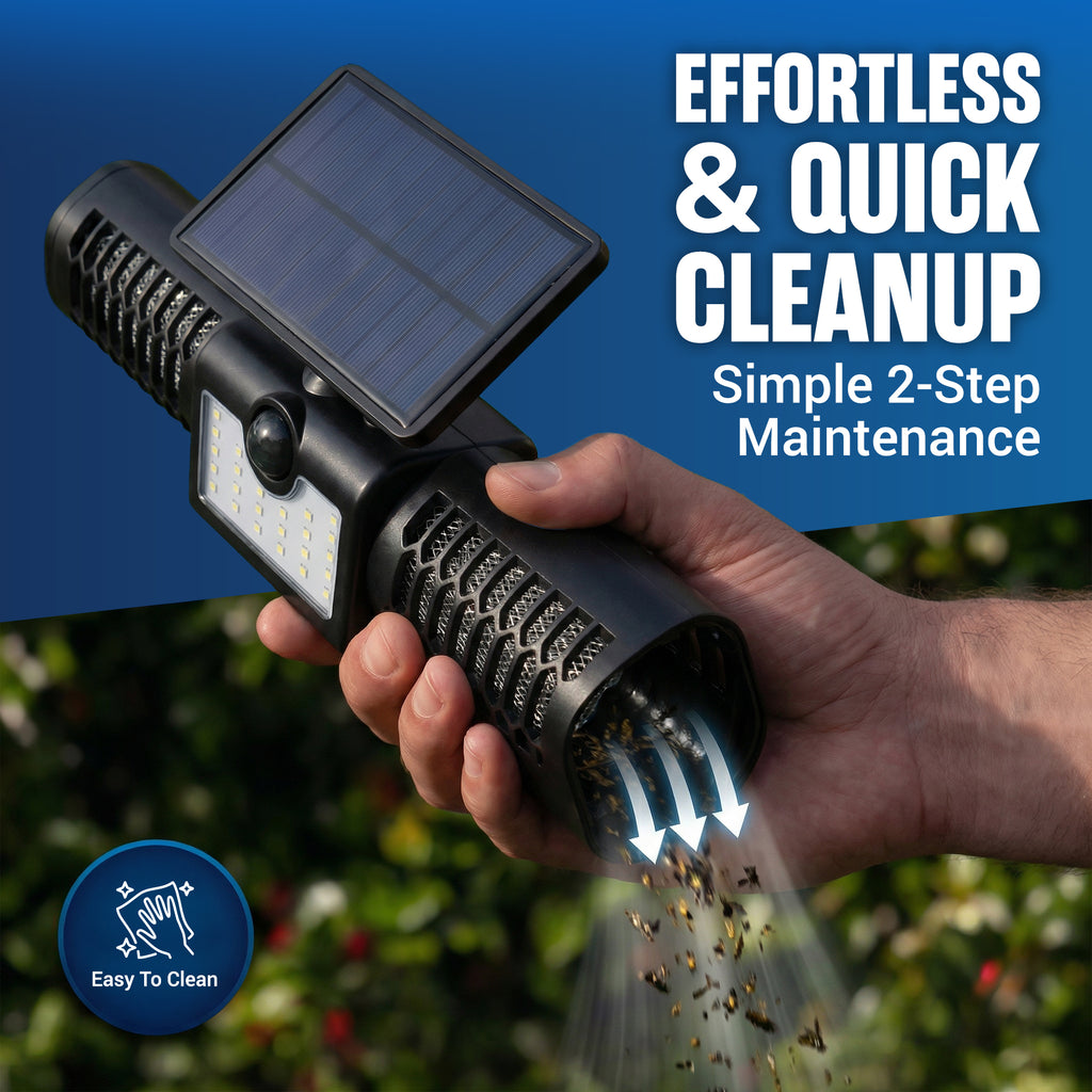 Rogue Monster Solar Bug Zapper – 2-in-1 Solar Flood Light & Electric Mosquito Zapper for Outdoor Pest Control