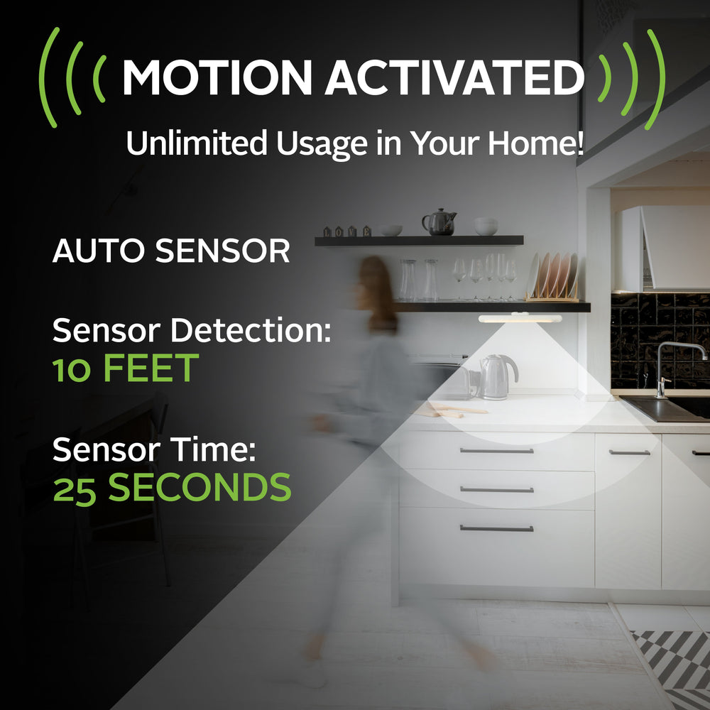 Motion Activated Under Cabinet Tube Light