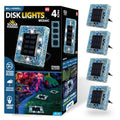 Solar Outdoor Mosaic Disk Lights, Waterproof Decorative Pathway LED Light, Auto On/Off
