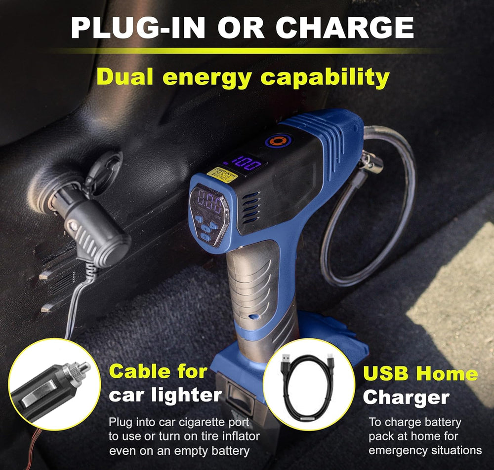 Bullseye Pro - Rechargeable Tire Inflator