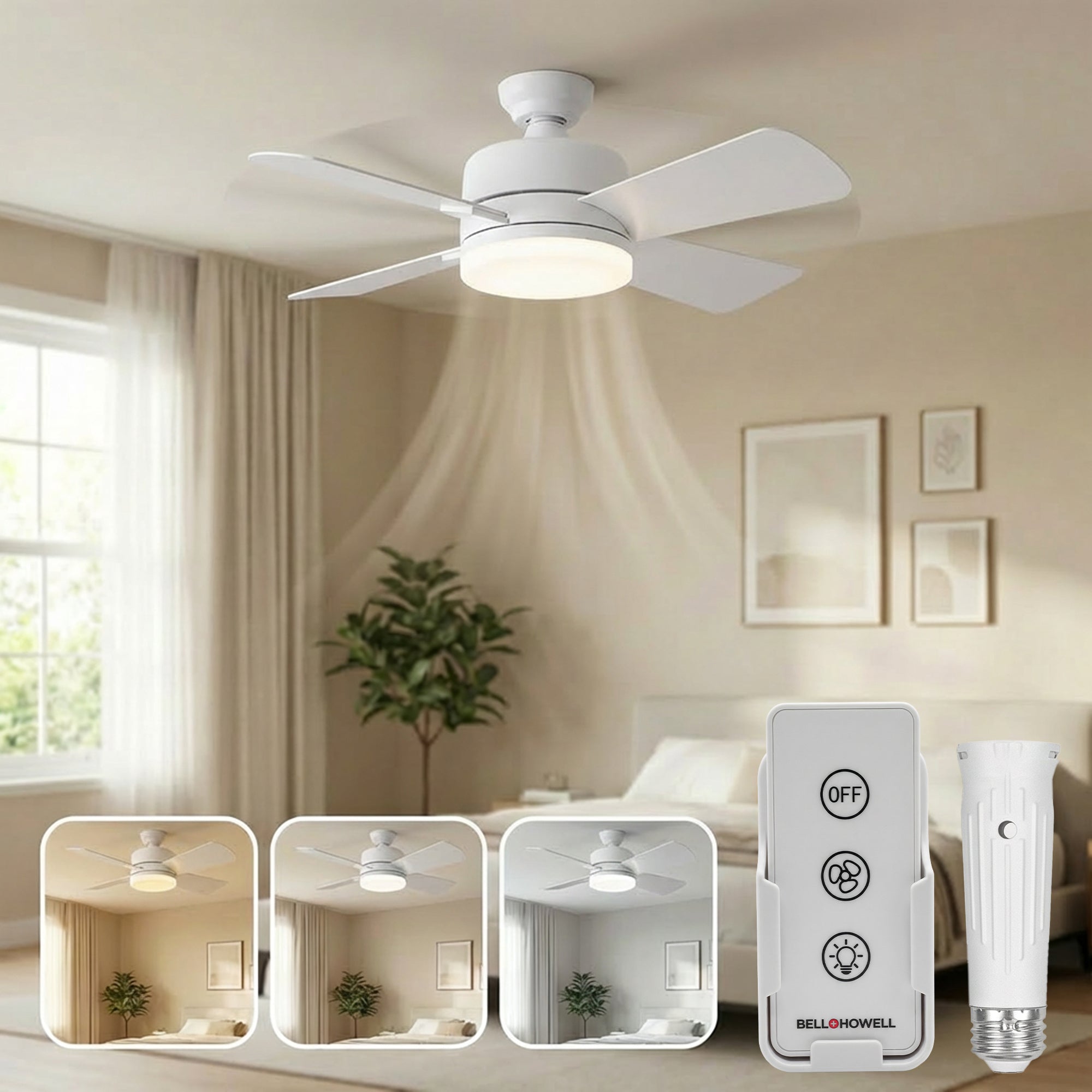 SocketFan Ceiling Fan