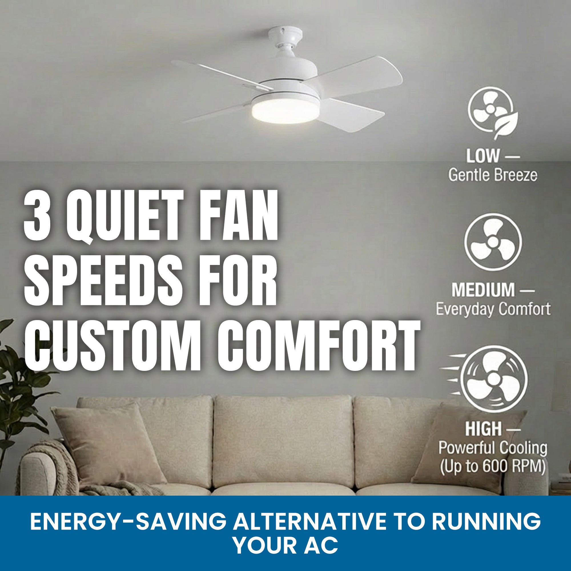 SocketFan Ceiling Fan