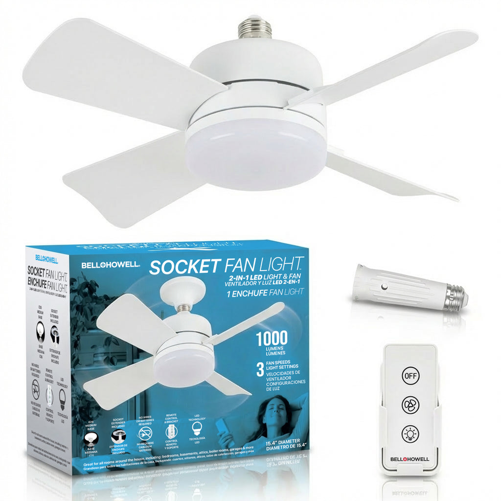 SocketFan Ceiling Fan