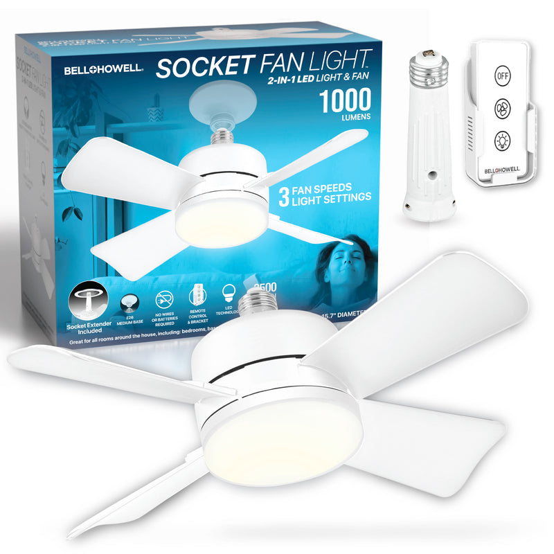 SocketFan Ceiling Fan