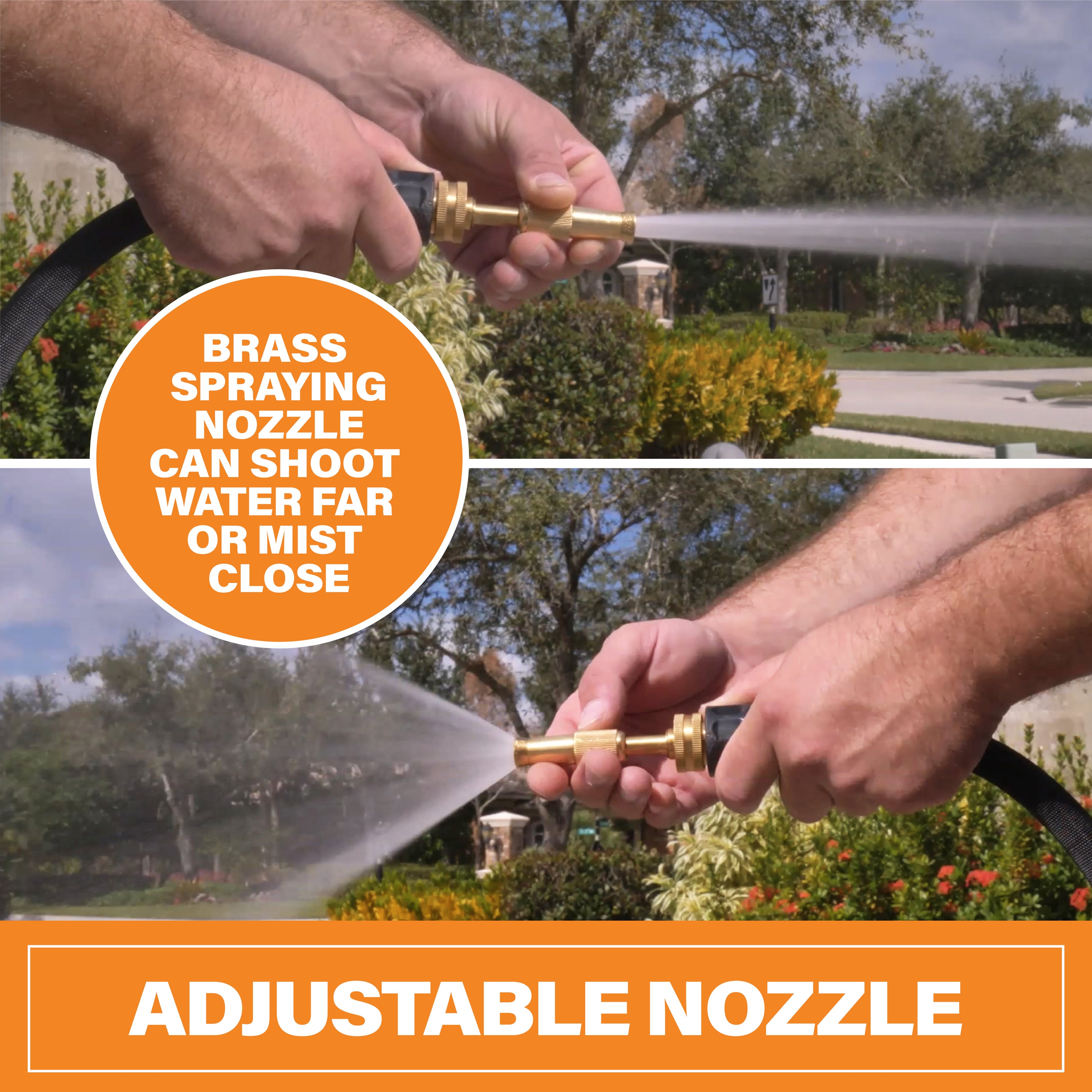 Bionic Flex Pro Heavy-Duty Brass Garden Hose