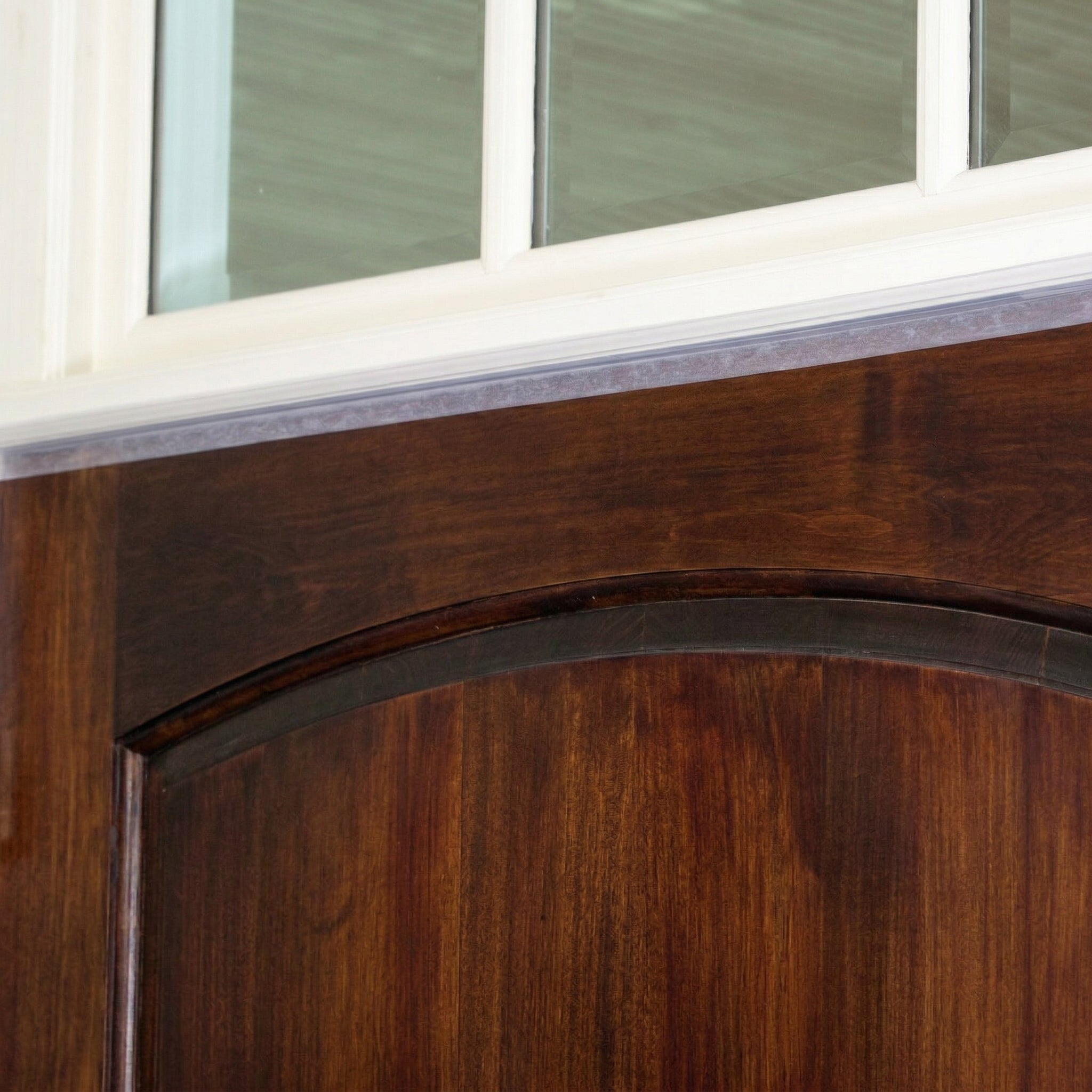 Alien Draft Seal 64 Feet Insulation Tape, Transparent Silicone Weather Stripping Door Seal Strip and Under Door Draft Stopper for Window Seal and Door Bottom Seal