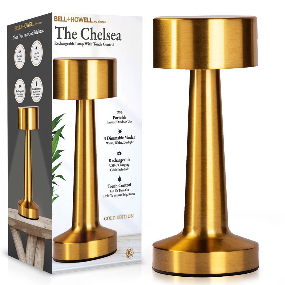 The Chelsea - Rechargeable Touch Control Lamp