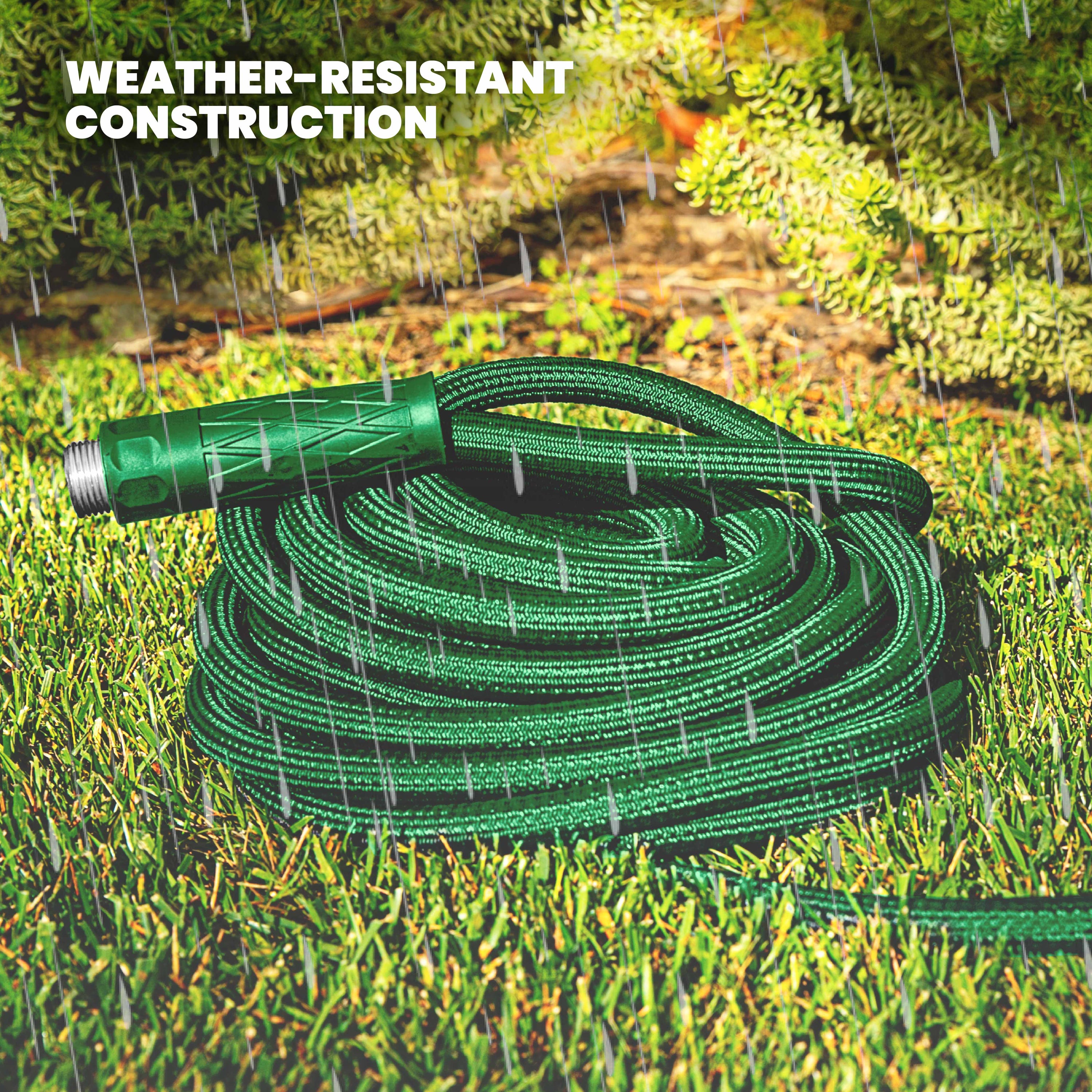 HydroSteel Green Heavy-Duty Garden Hose