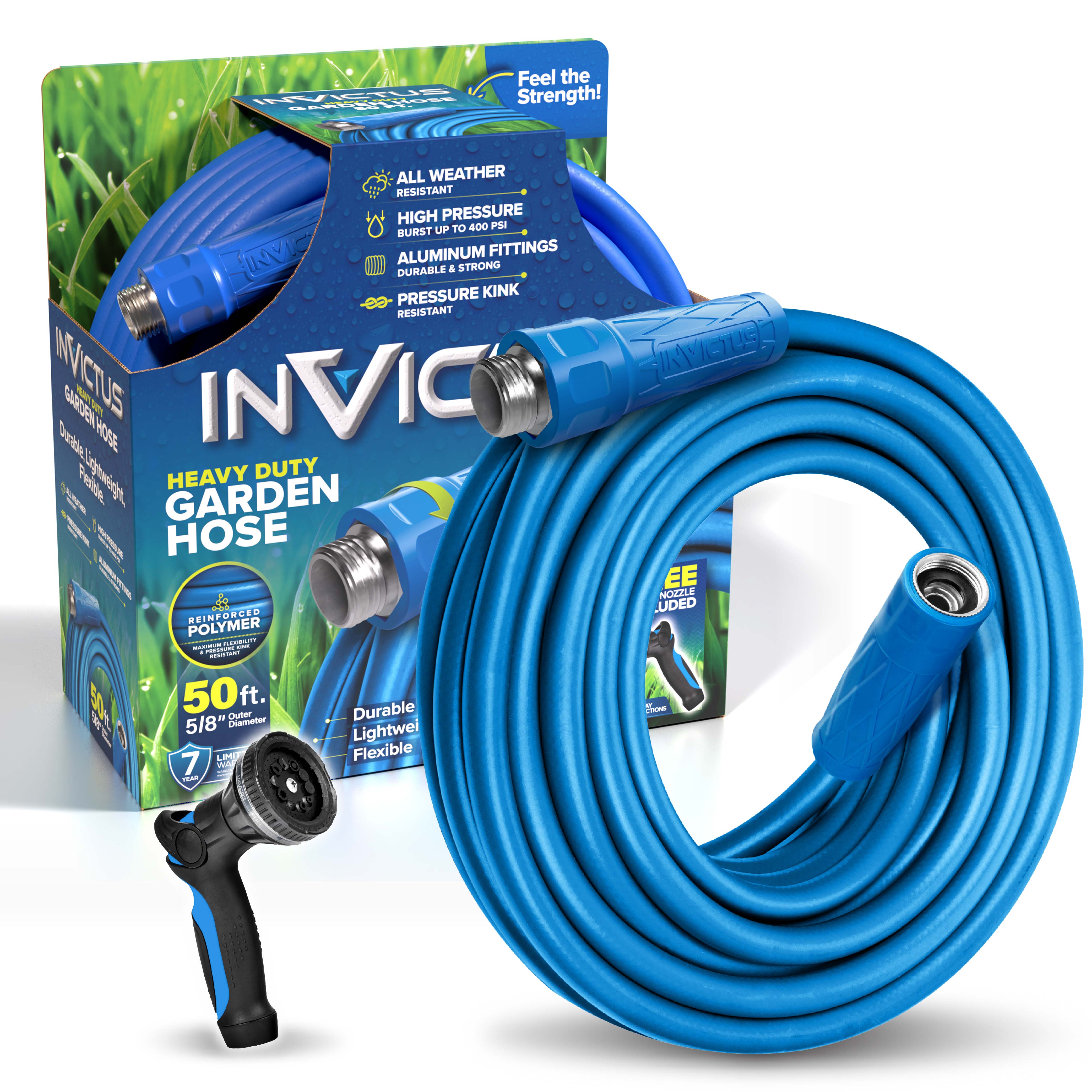 Invictus Heavy Duty Garden Hose – Bell + Howell
