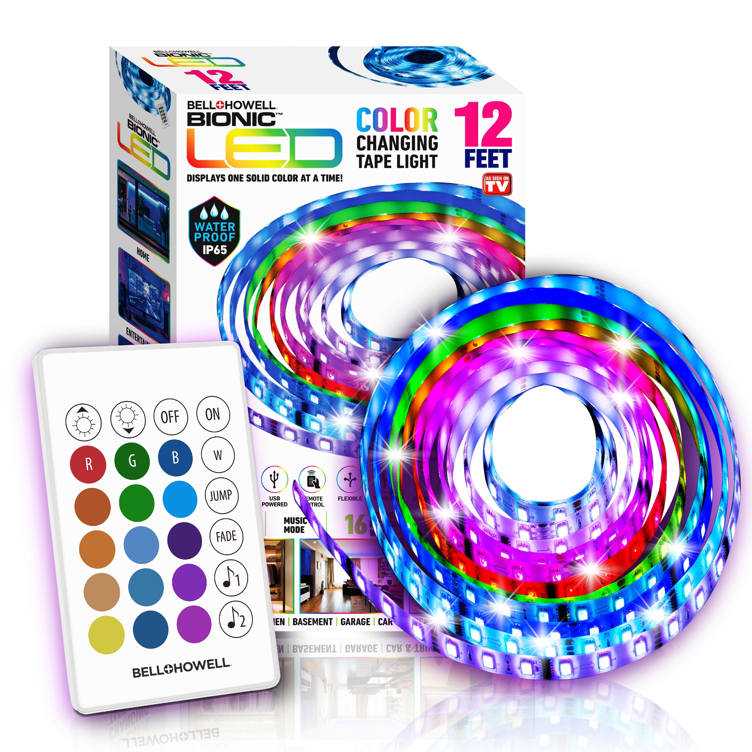 Color Changing LED Tape Light