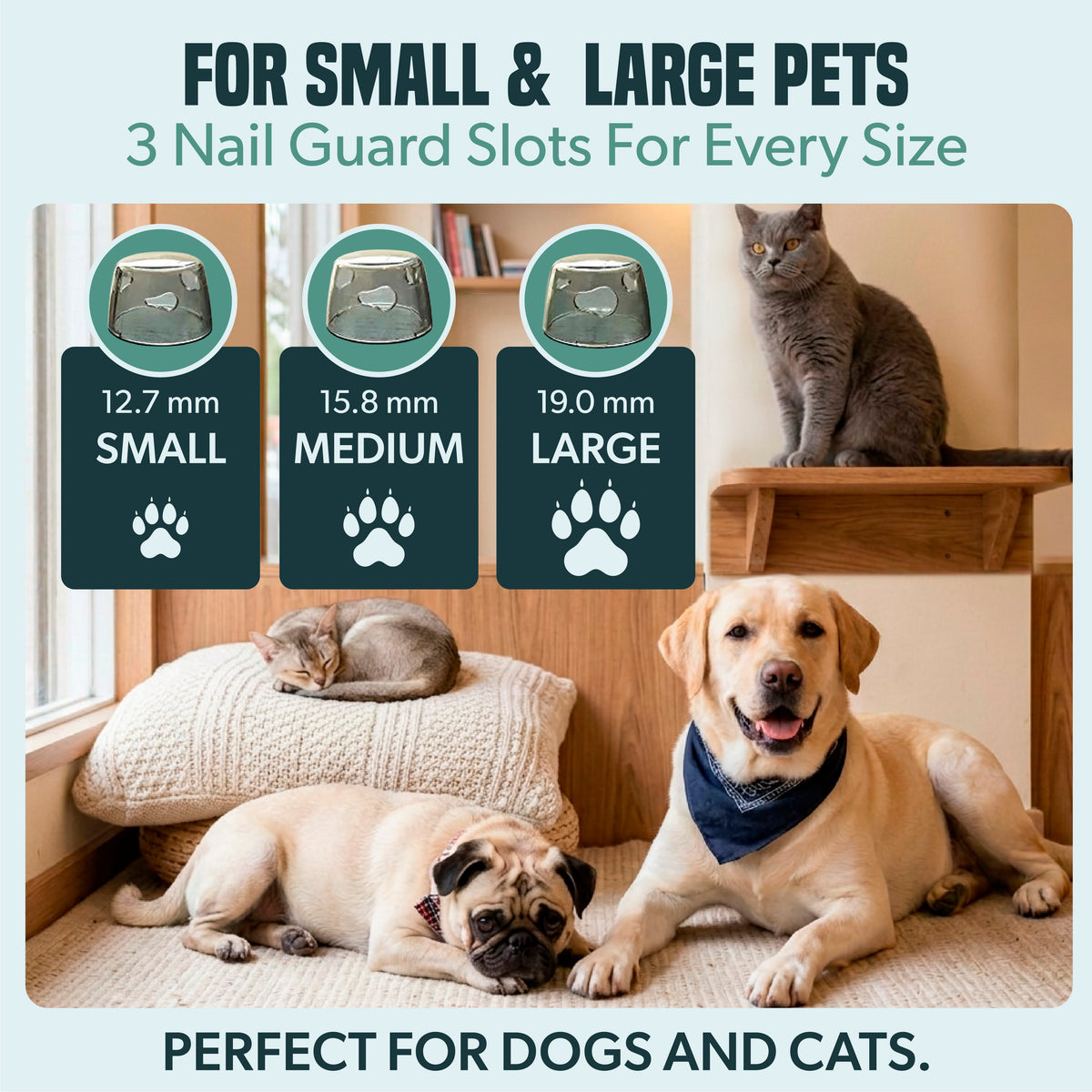 Paw Perfect Rechargeable Pet Nail Trimmer – Bell + Howell