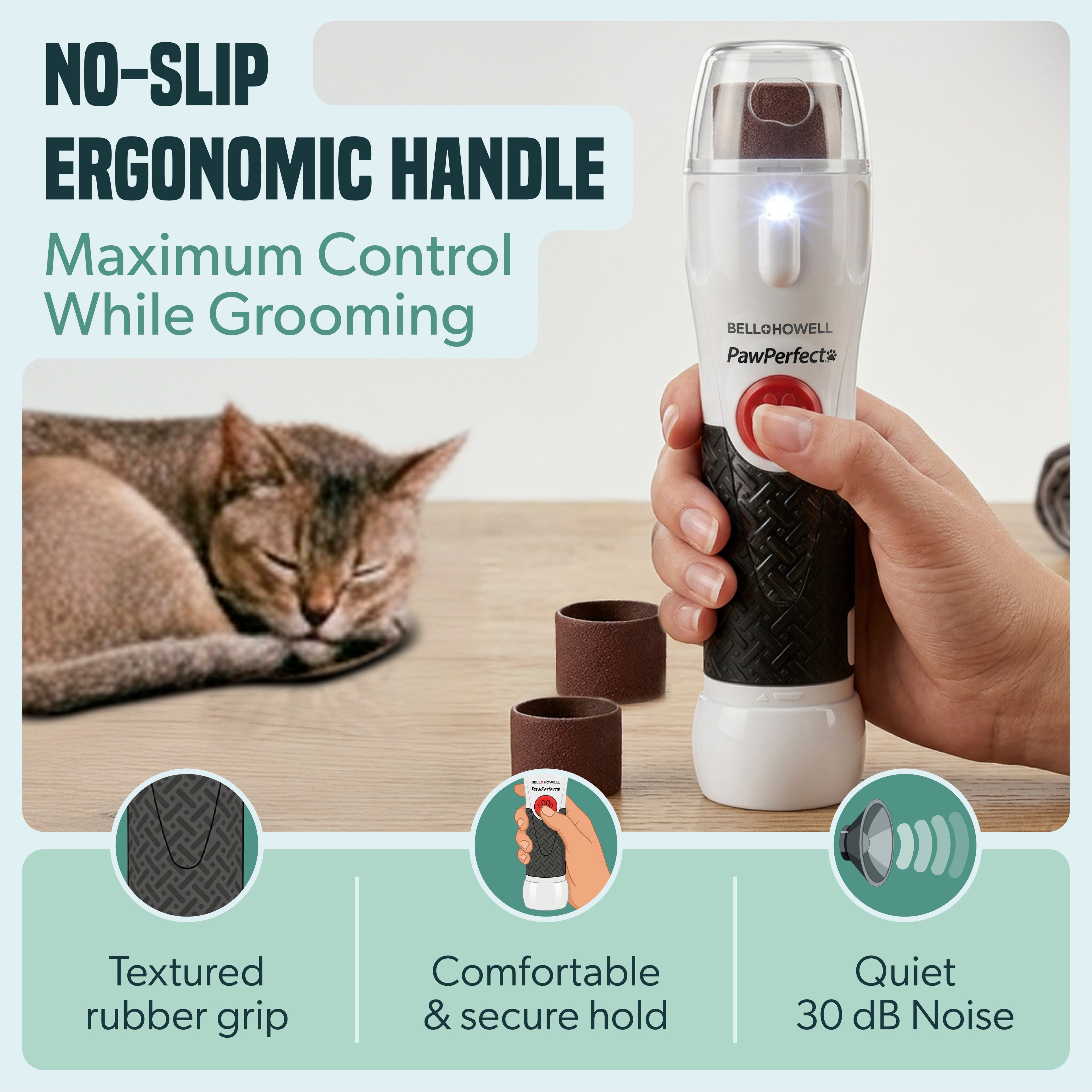 Paw Perfect Rechargeable Pet Nail Trimmer