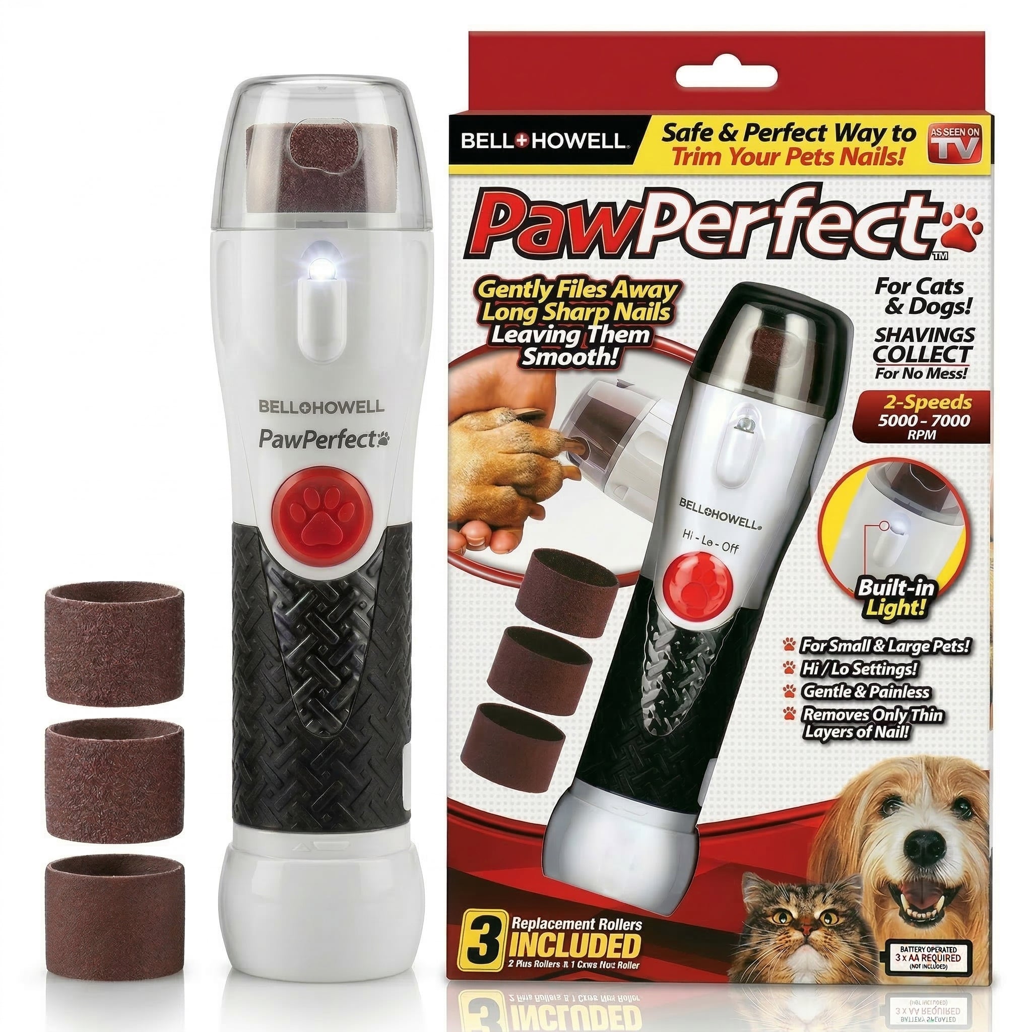 Paw Perfect Rechargeable Pet Nail Trimmer