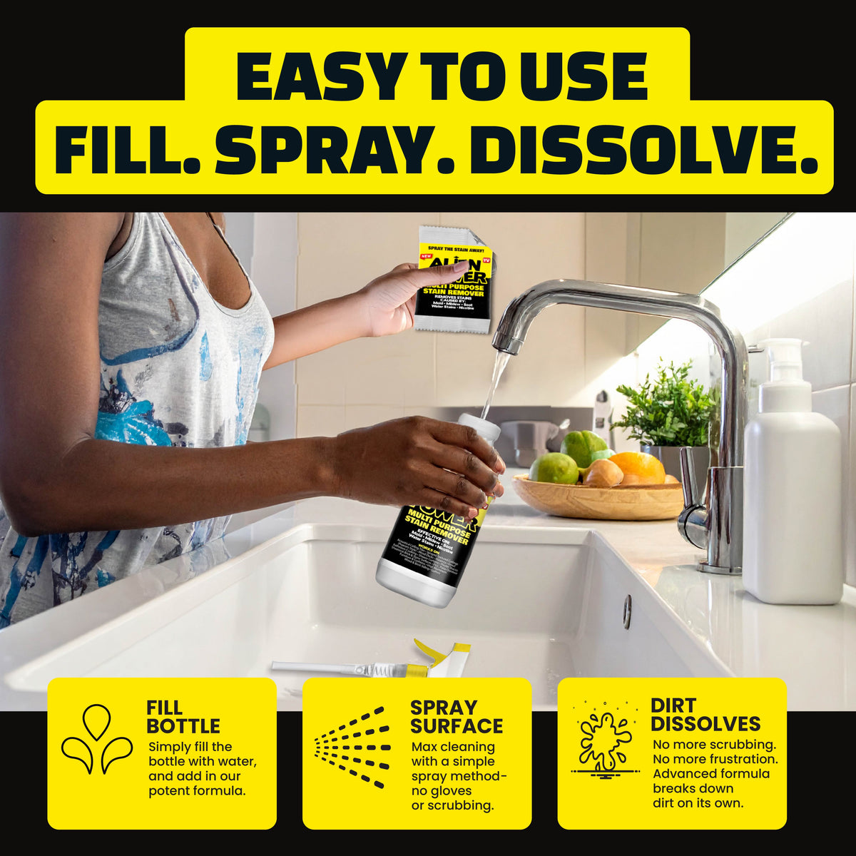 Alien Power Multi Purpose Stain Remover – Bell + Howell