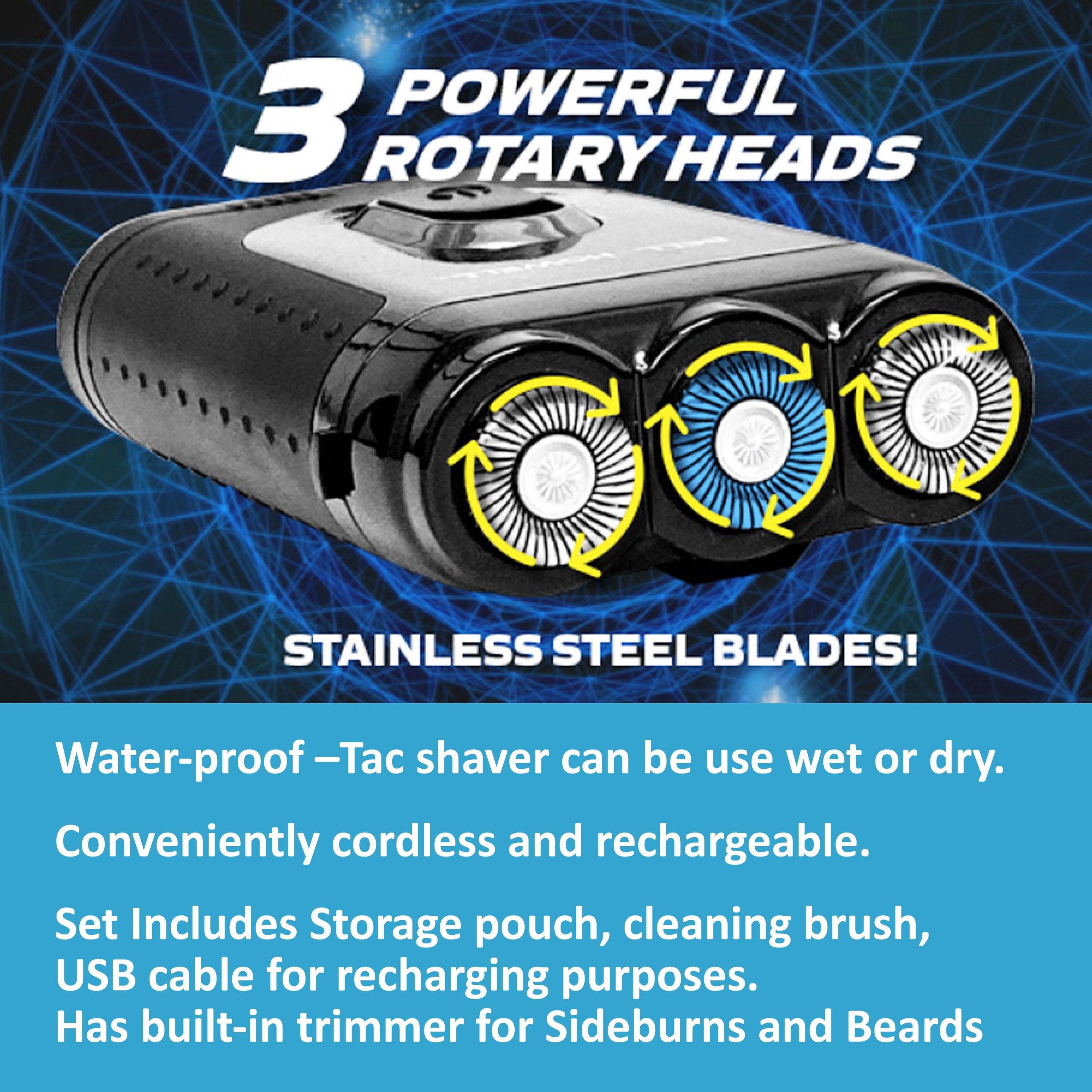 Rechargeable Shaver & Electric Trimmer