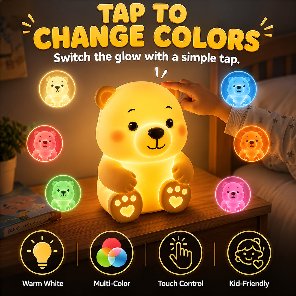 Squishy Bear Lamp