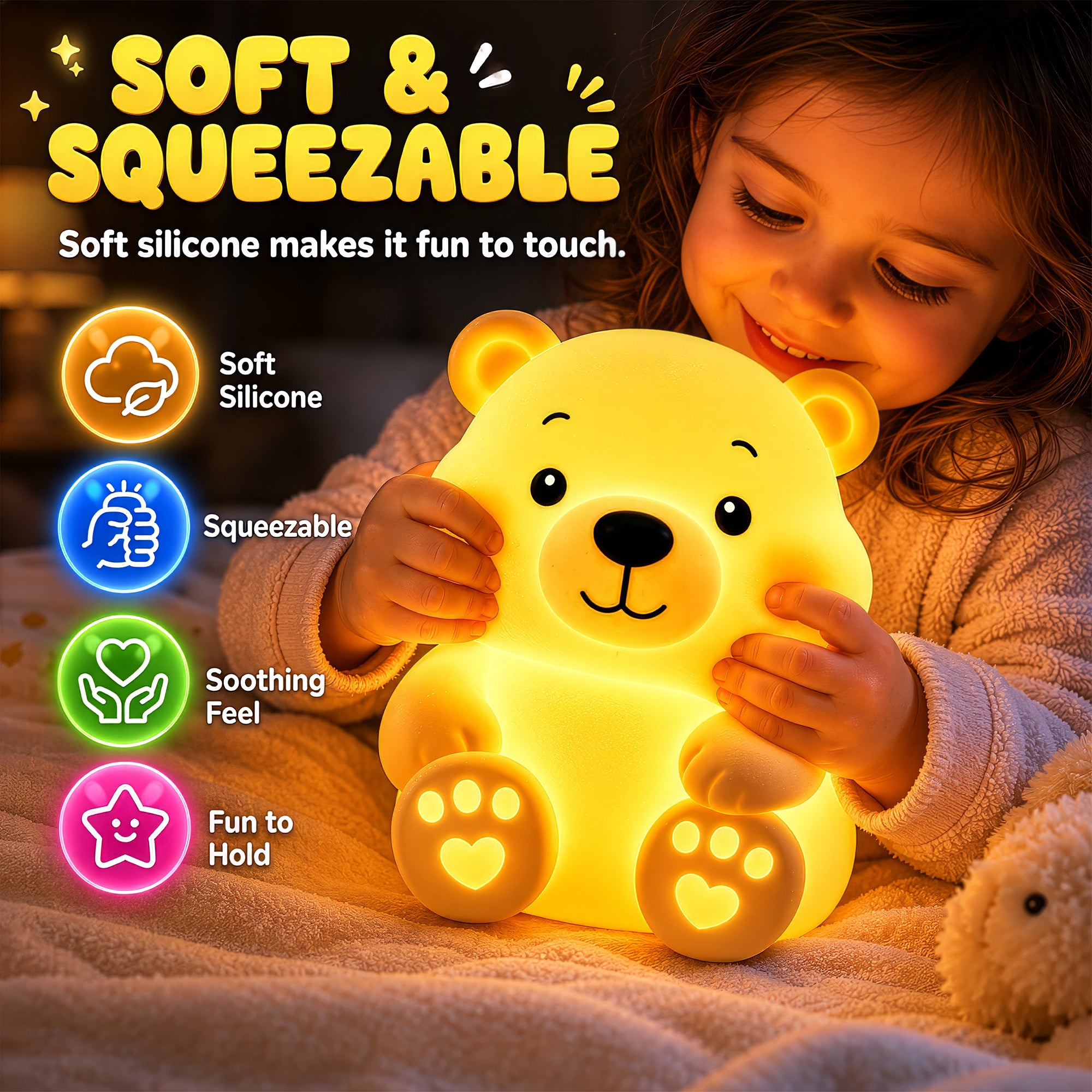 Squishy Bear Lamp