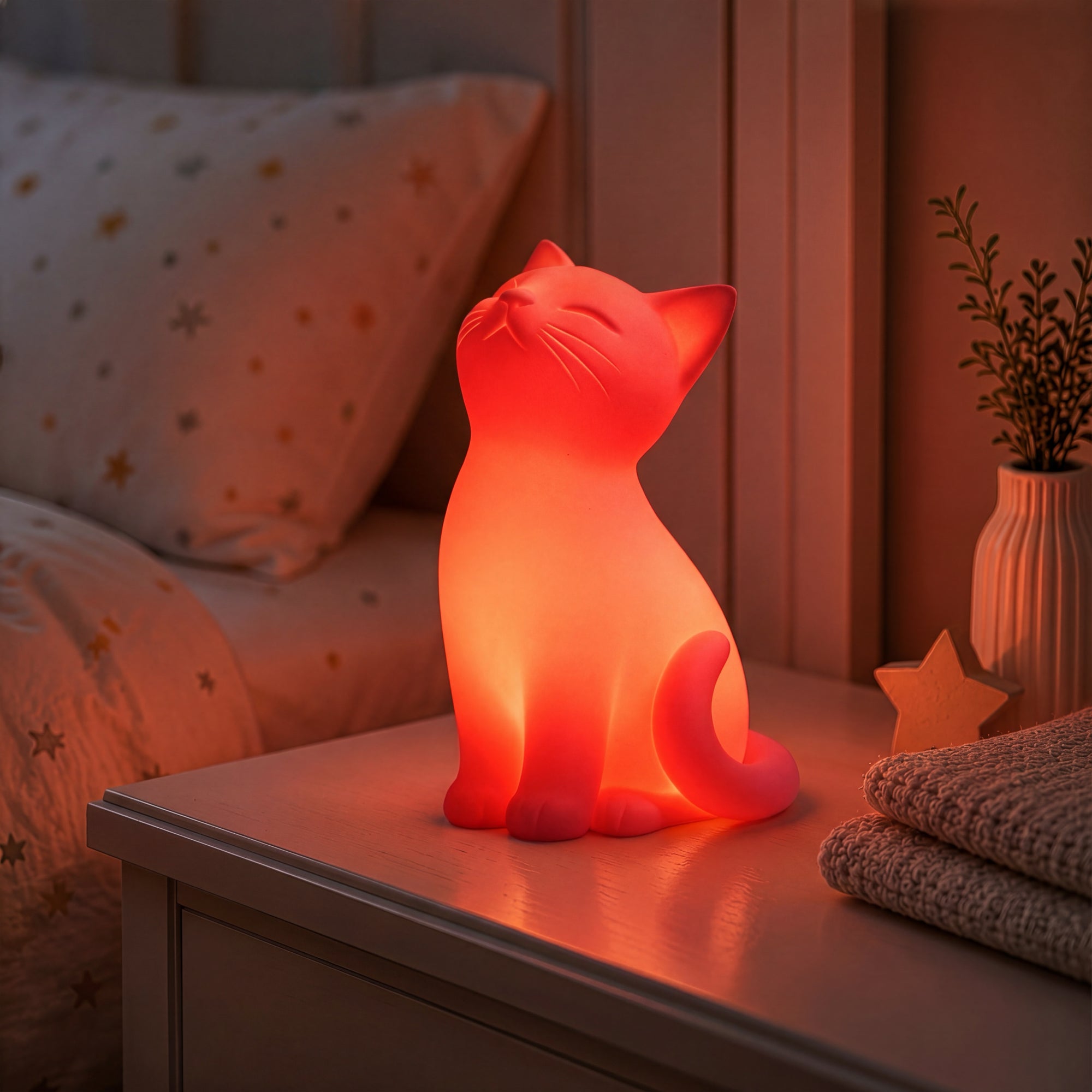 Squishy Cat Lamp