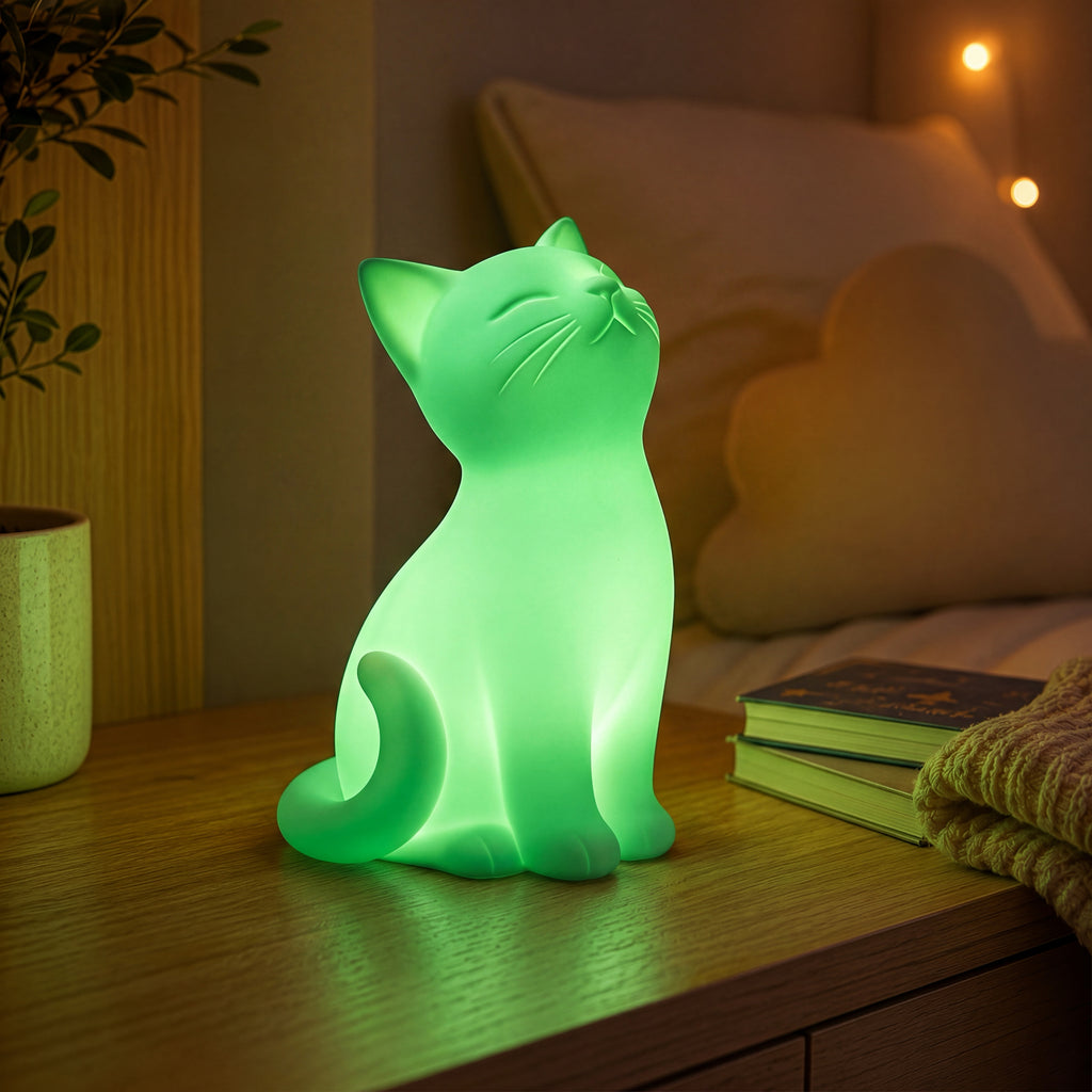 Squishy Cat Lamp