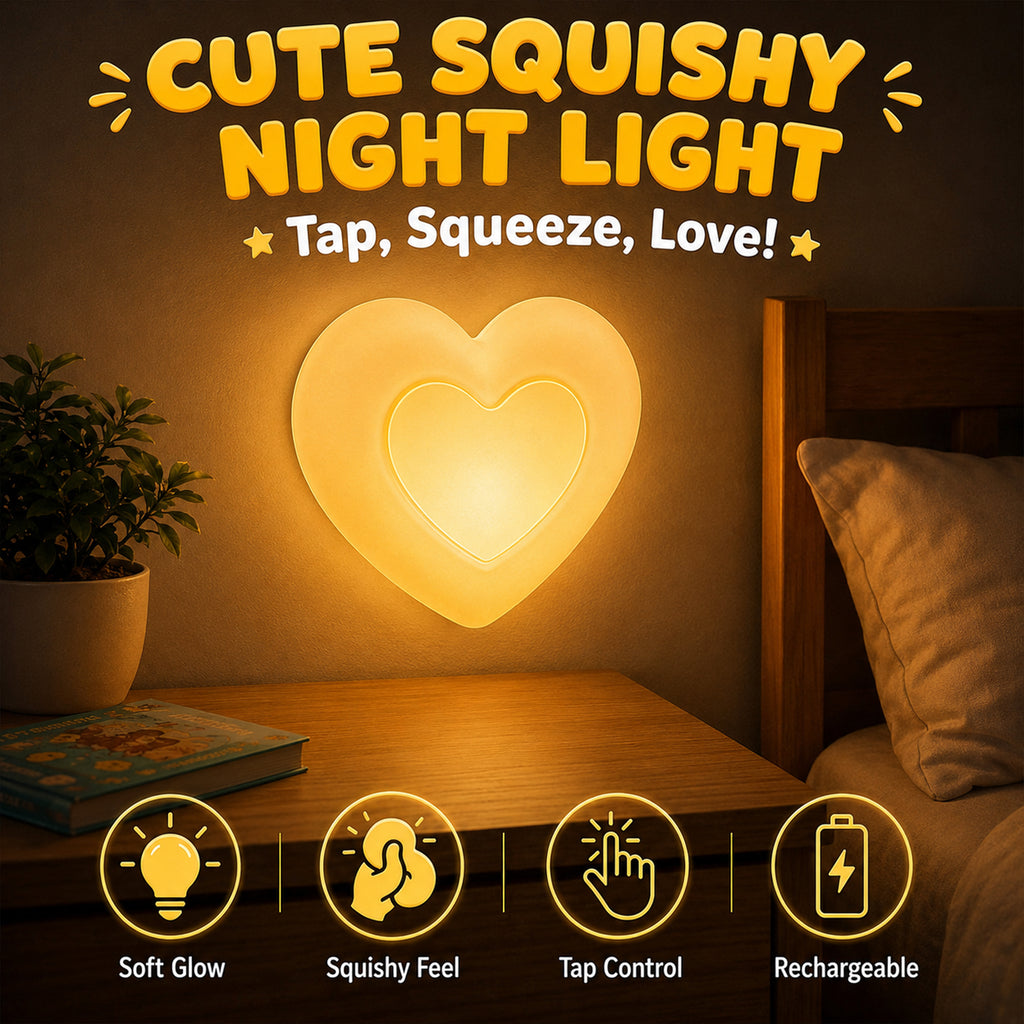 Squishy Heart Lamp