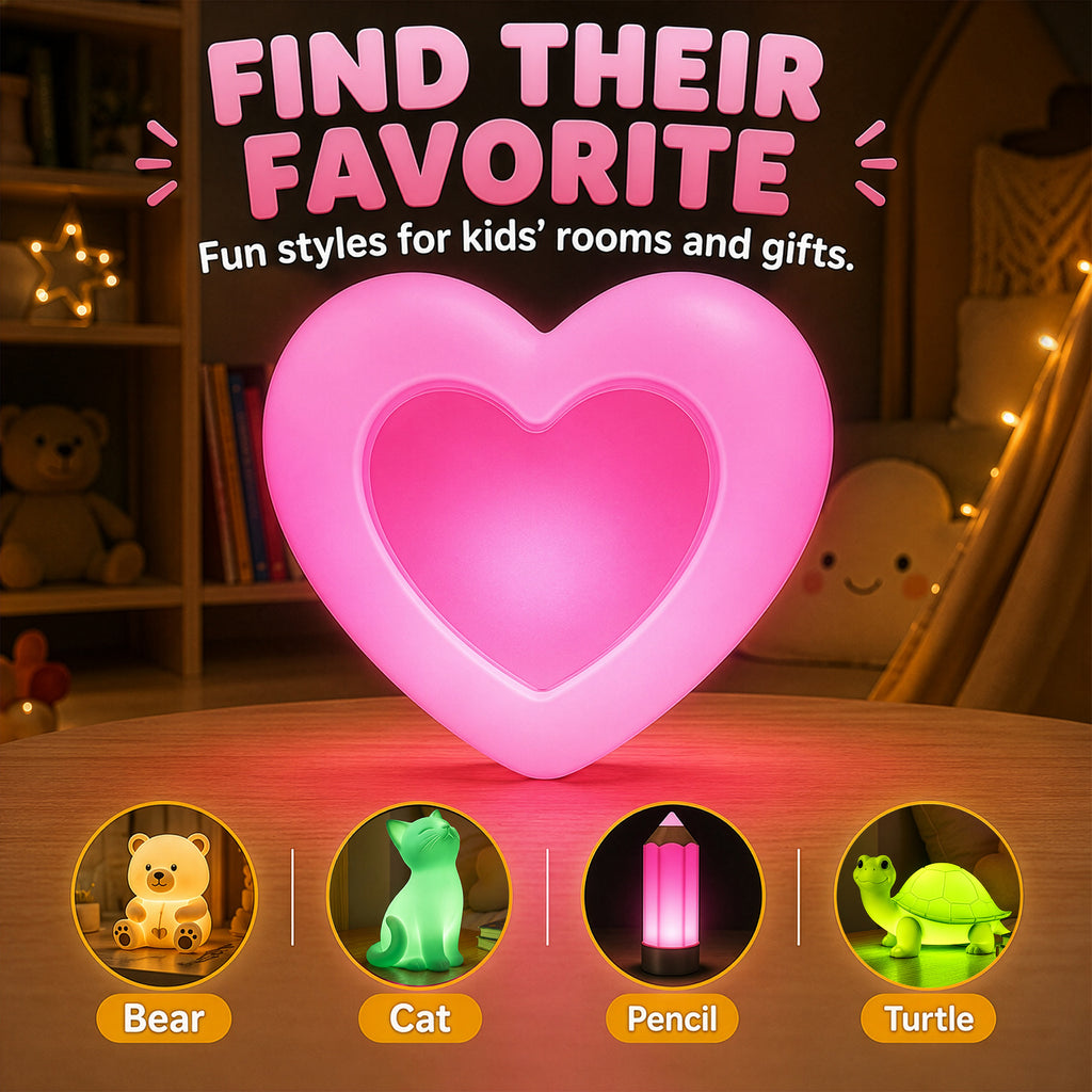 Squishy Heart Lamp