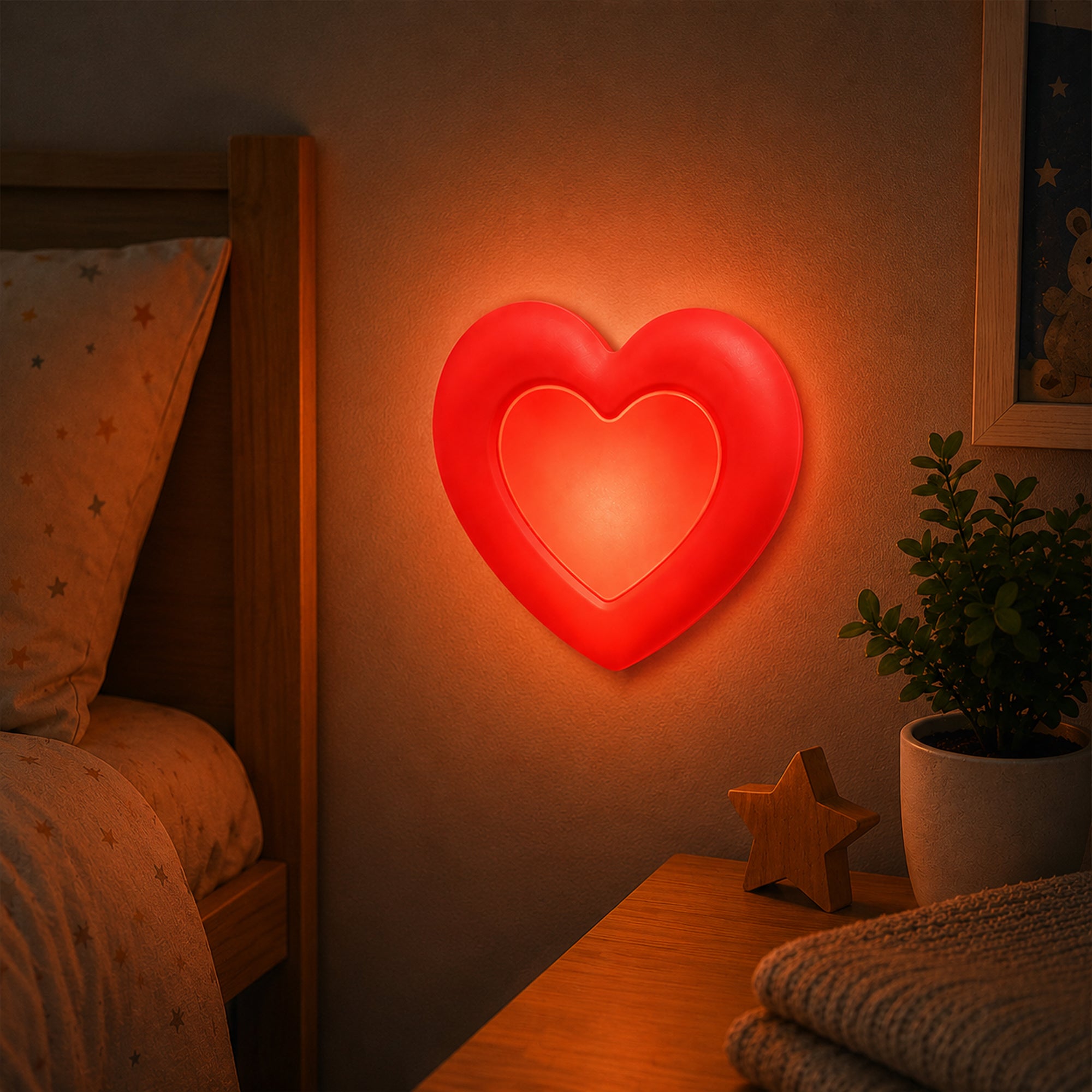 Squishy Heart Lamp