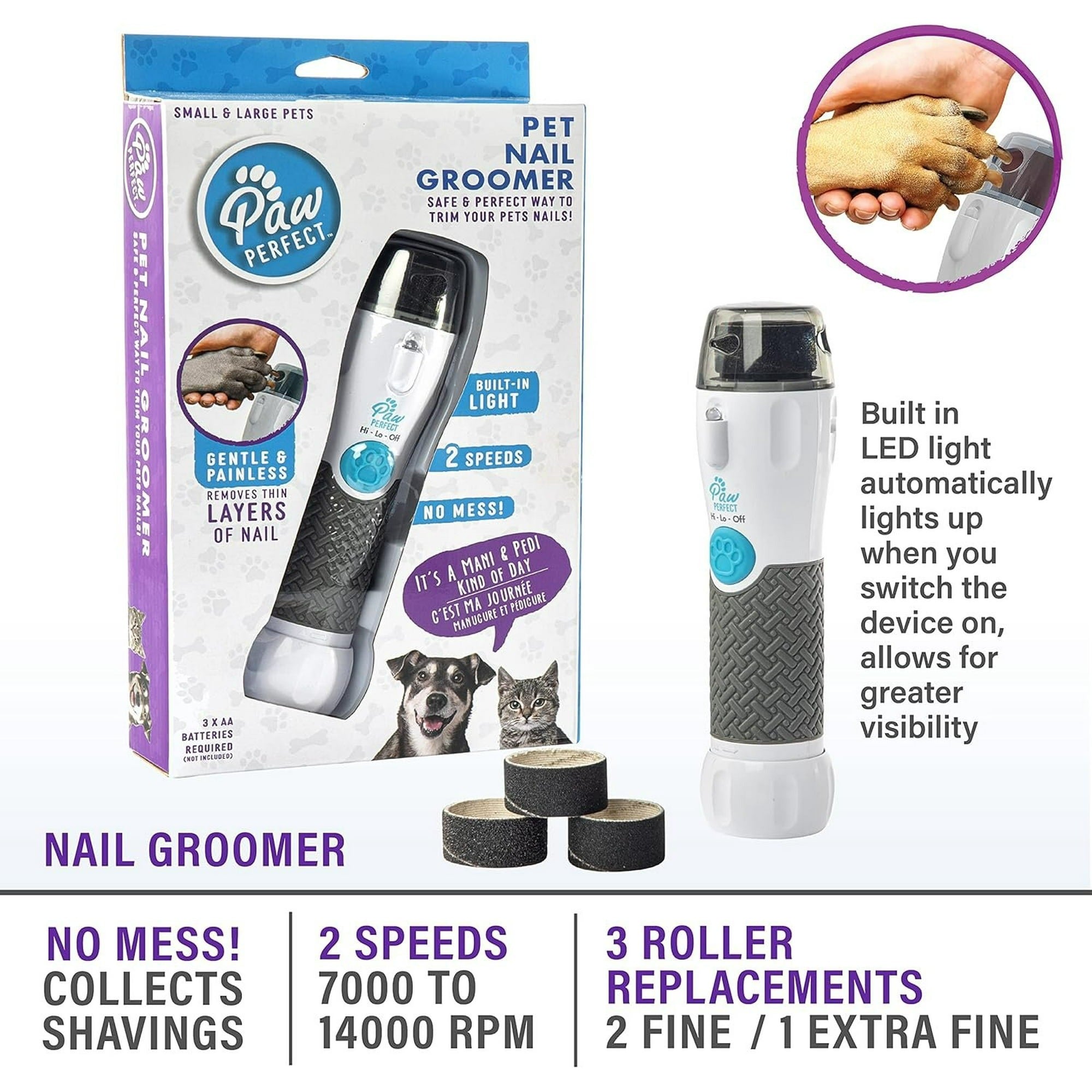 Paw Perfect Rechargeable Pet Nail Trimmer