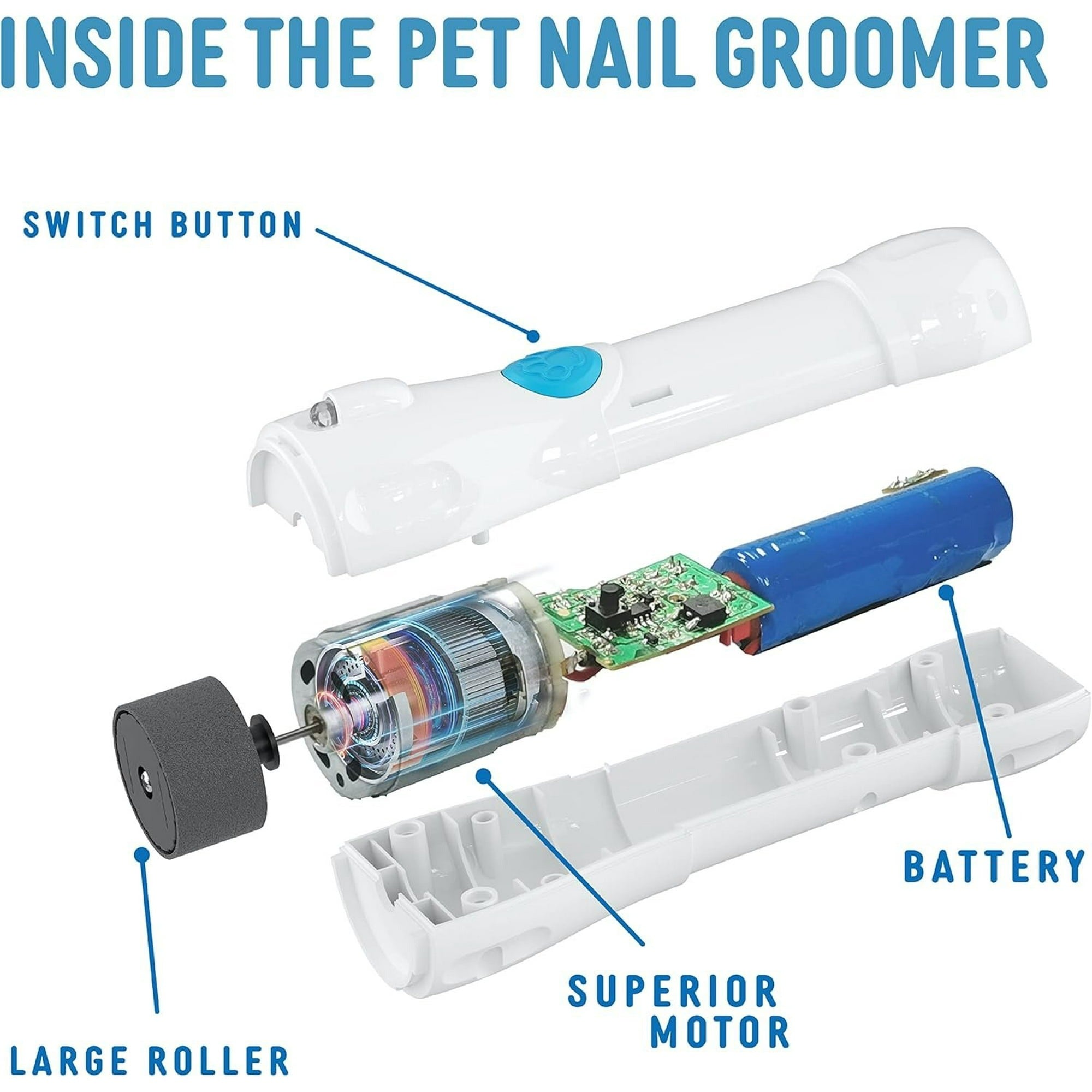 Paw Perfect Rechargeable Pet Nail Trimmer