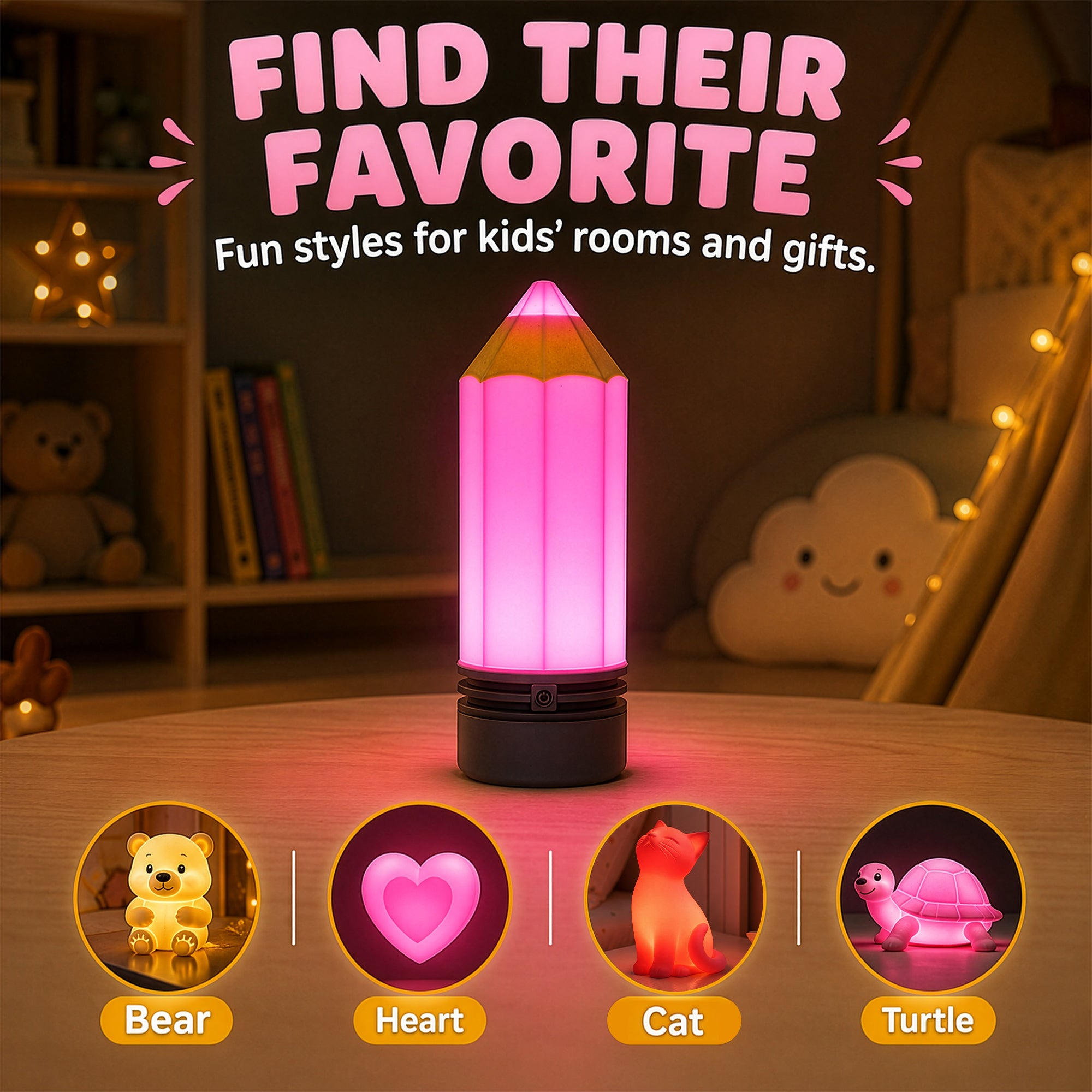 Squishy Pencil Lamp
